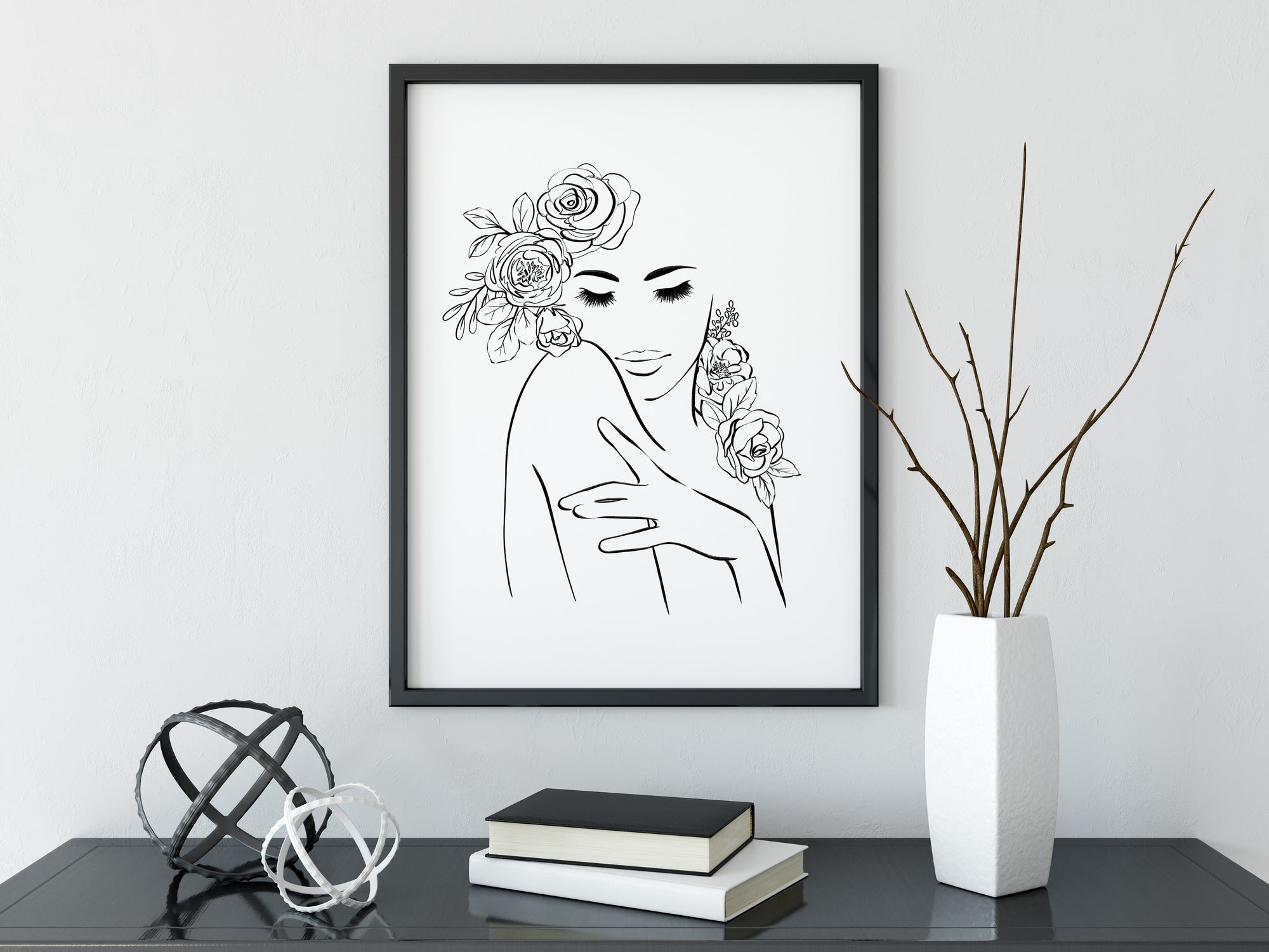 Female Figure Poster - shopartivo