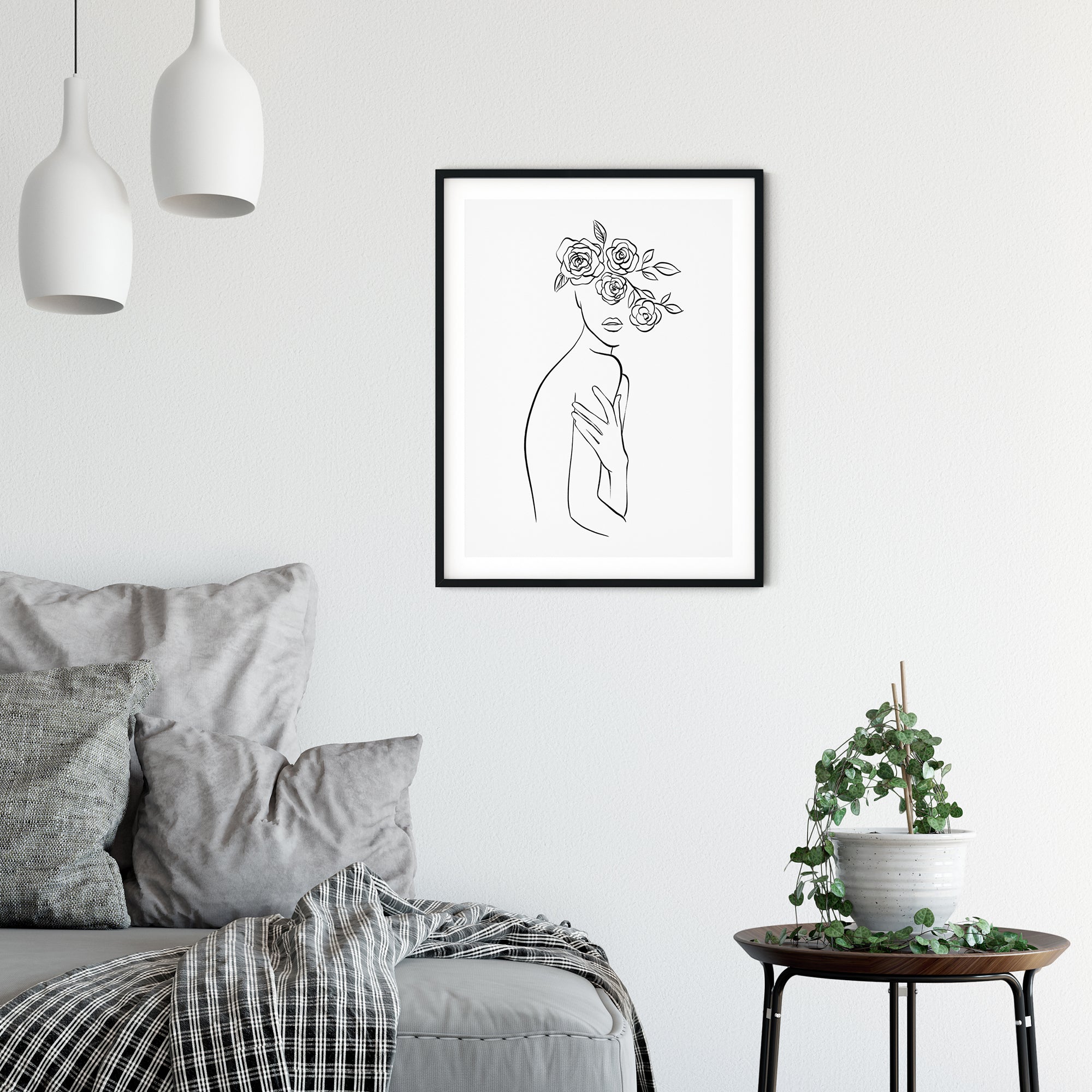 Female Figure Poster - shopartivo