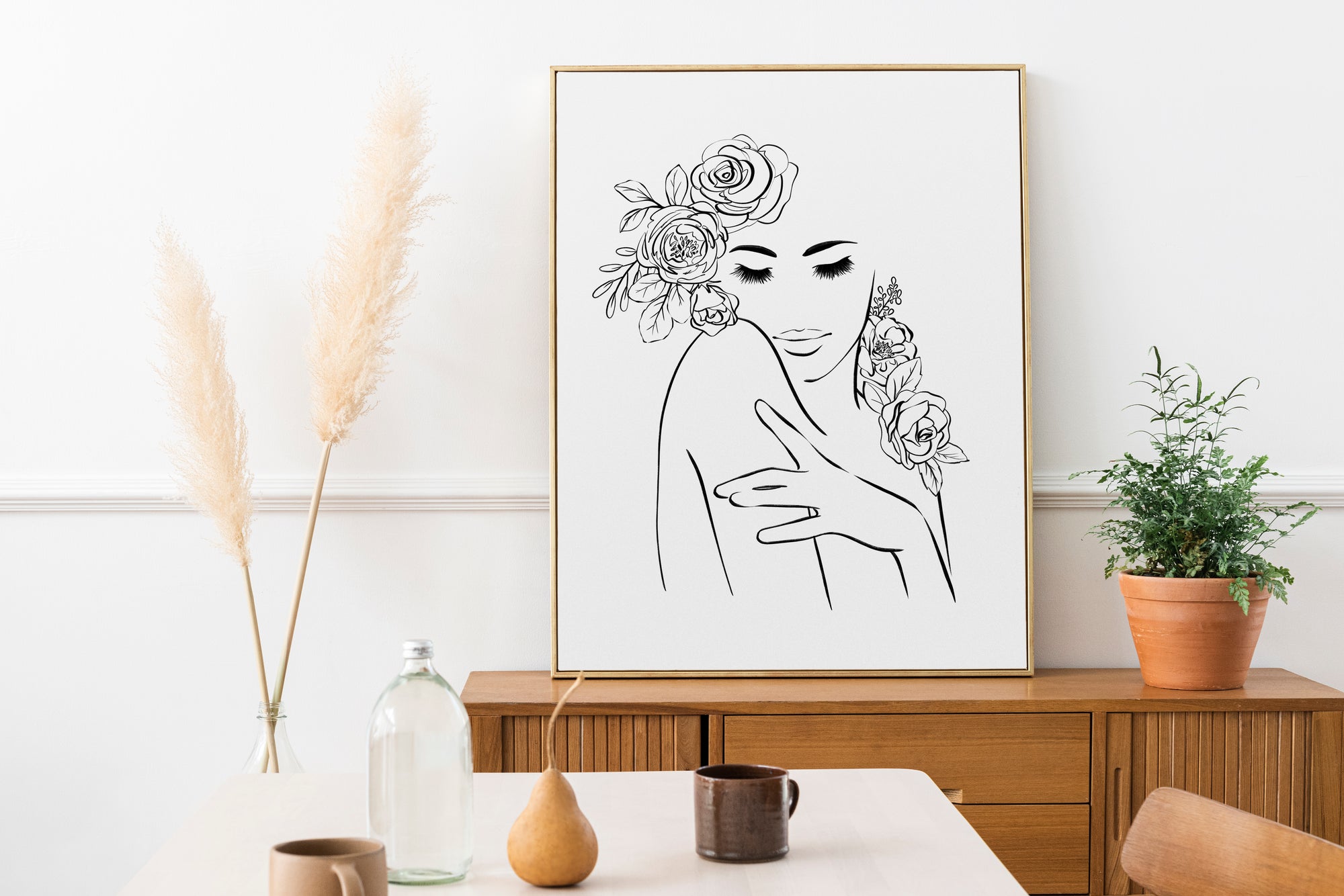 Female Figure Poster - shopartivo