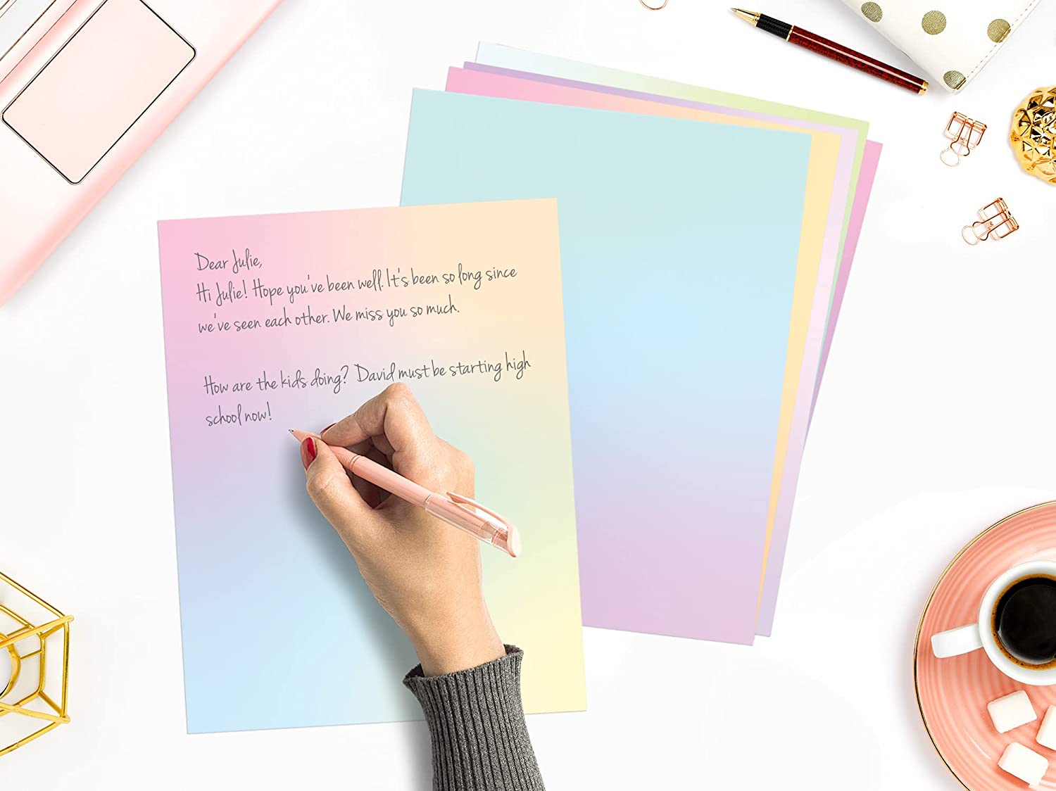 Gradient Writing Papers - shopartivo
