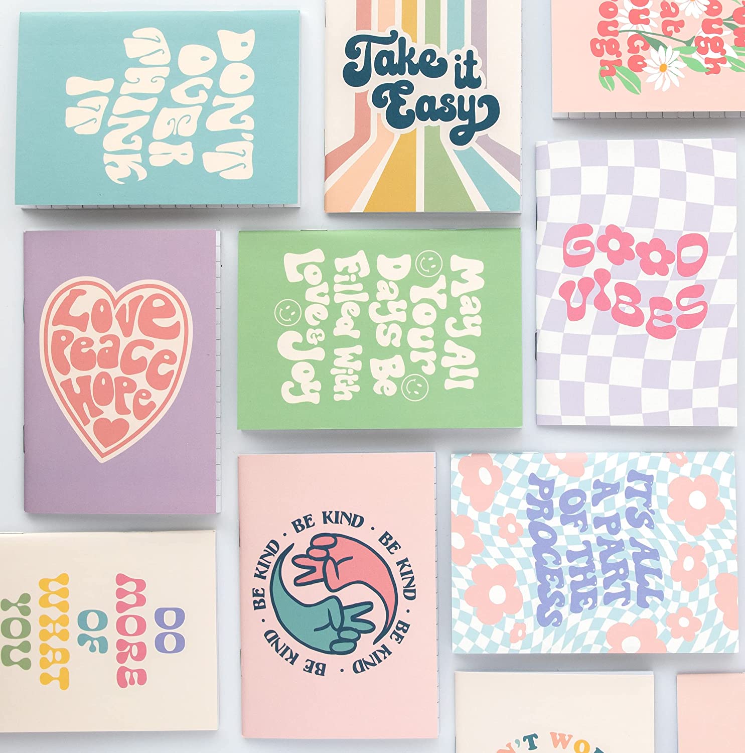 Mini Pastel Notebooks - shopartivo