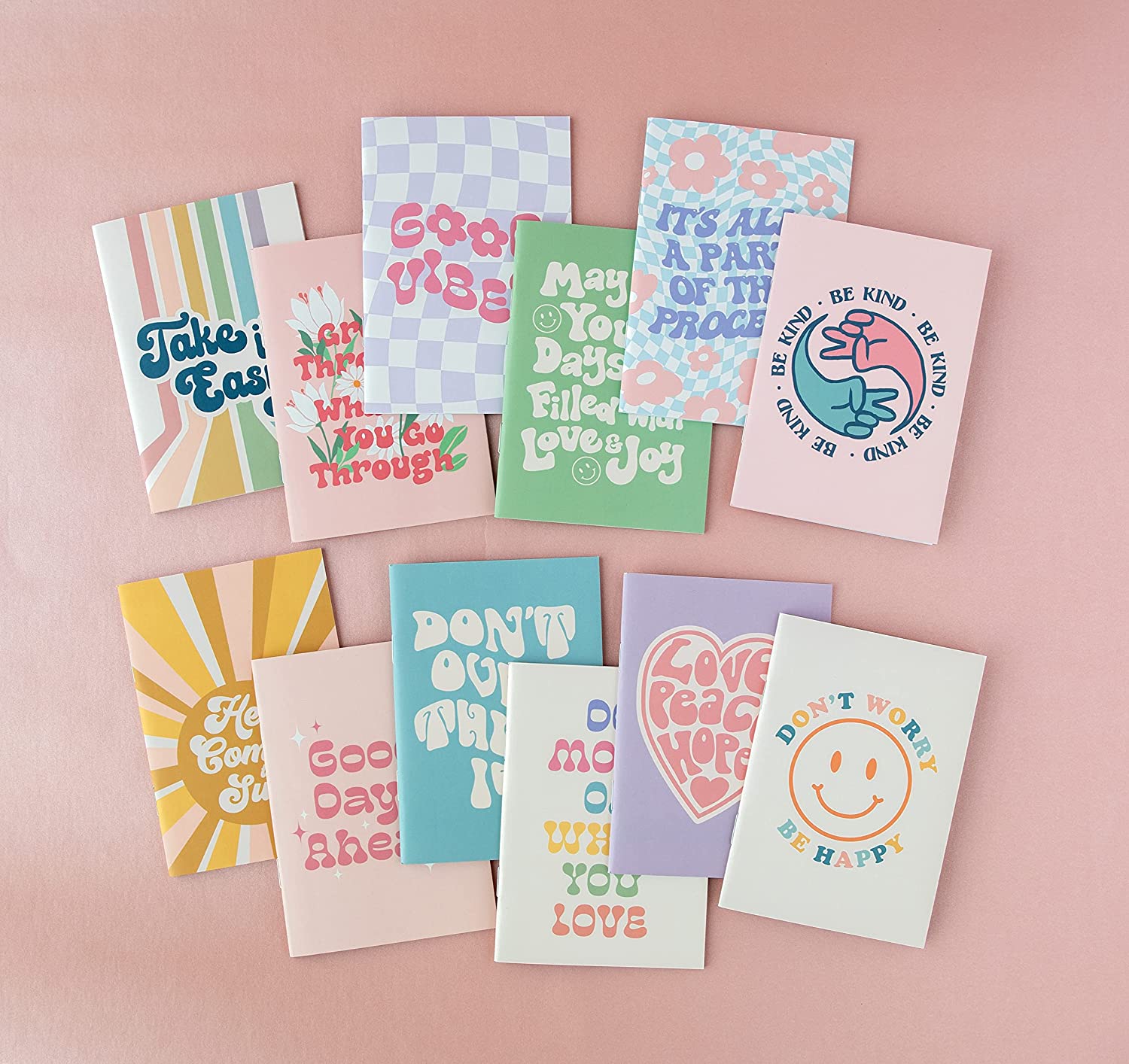Mini Pastel Notebooks - shopartivo