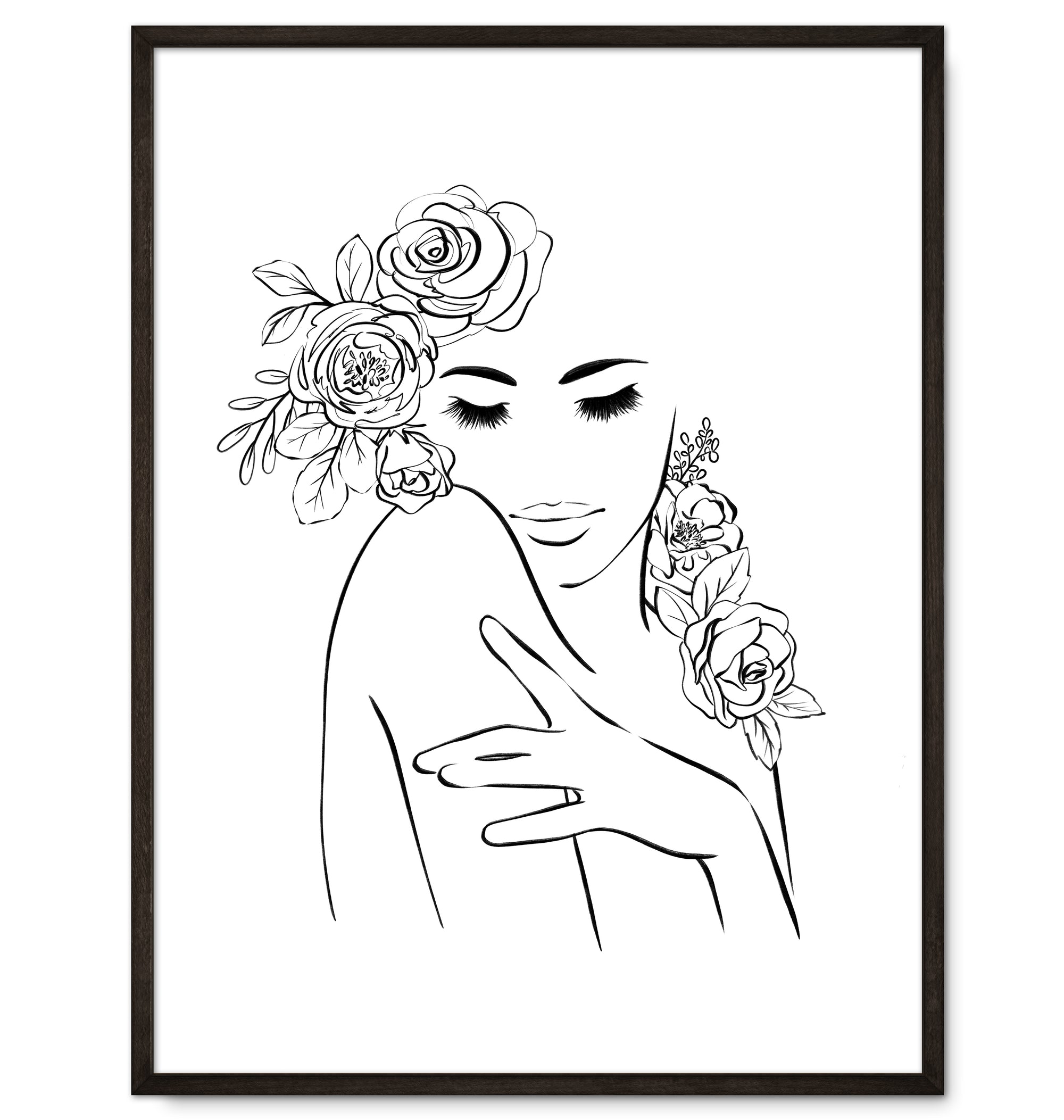 Female Figure Poster - shopartivo