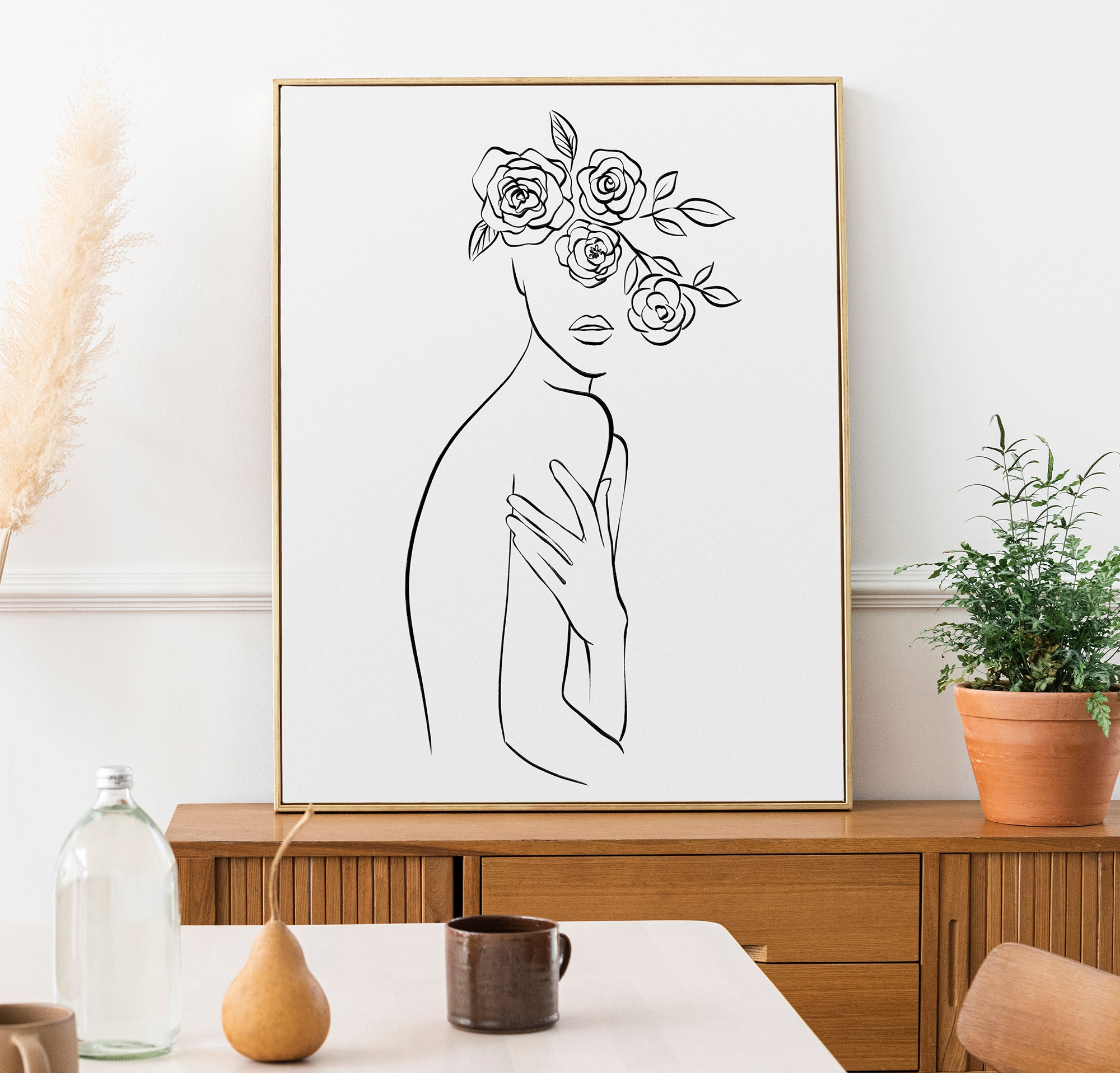 Female Figure Poster - shopartivo