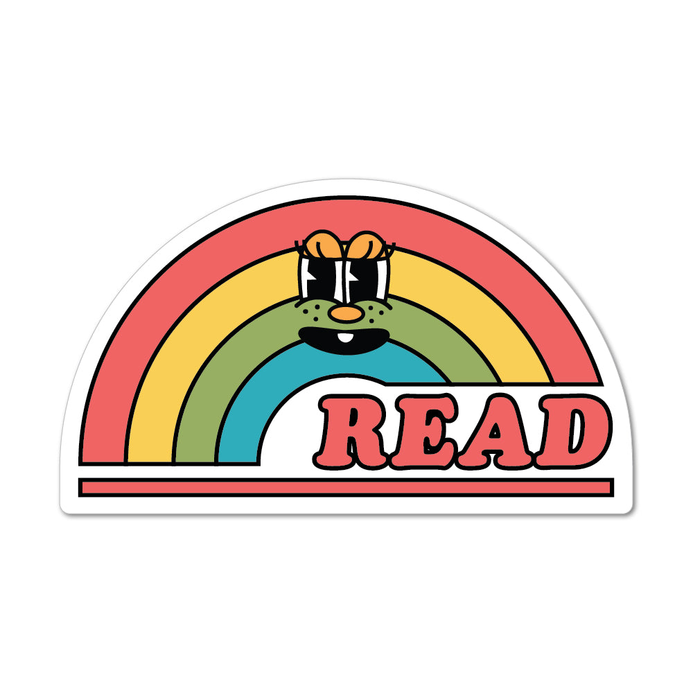 Rainbow Read Sticker