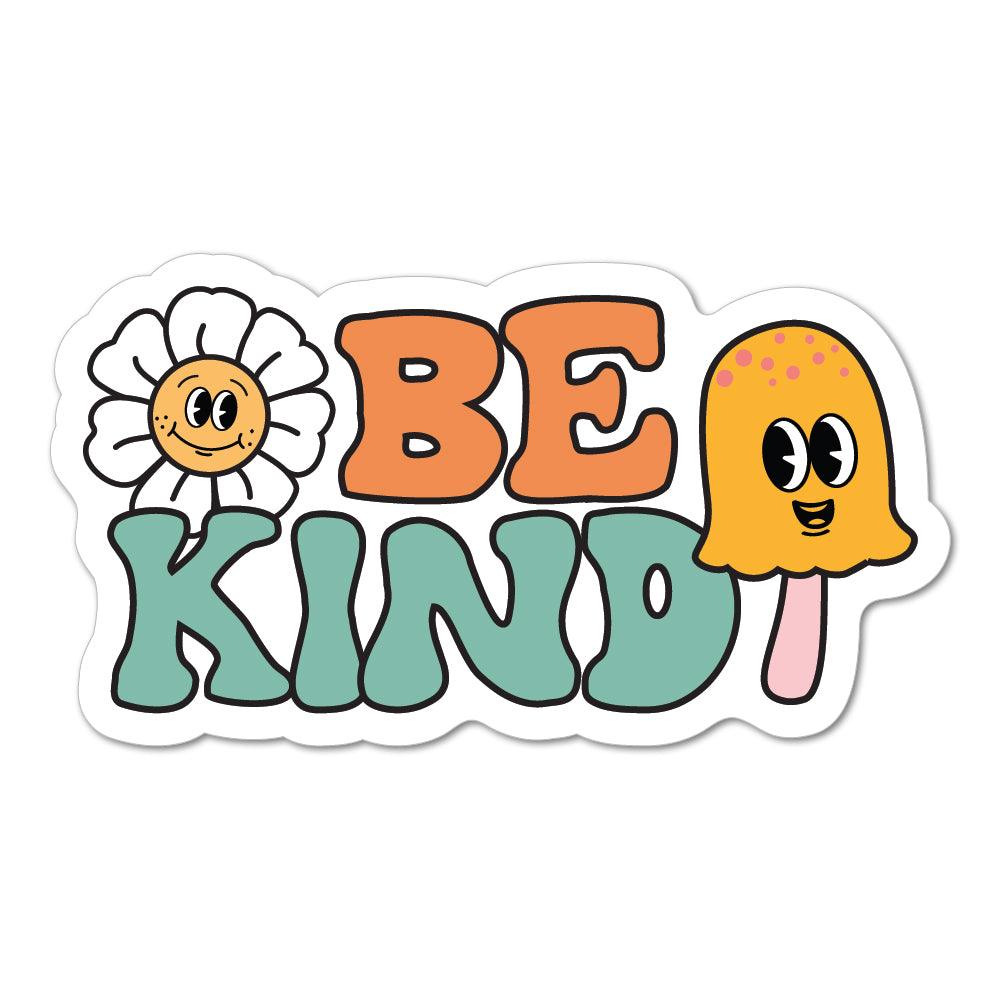 Be Kind Retro Sticker - shopartivo