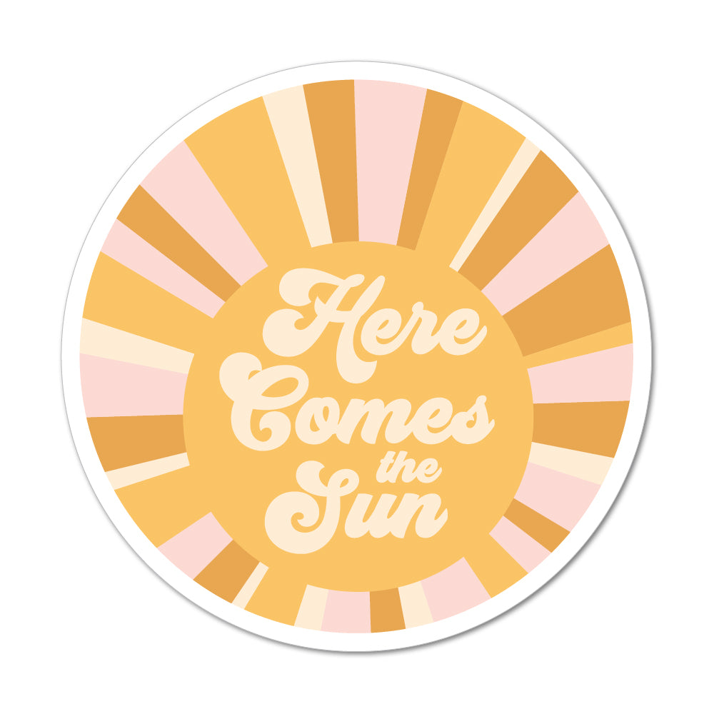 Here Comes The Sun Sticker - shopartivo