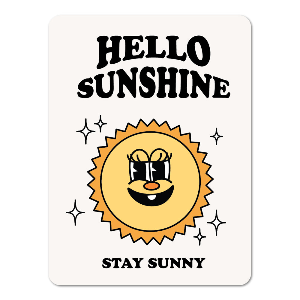 Hello Sunshine Sticker - shopartivo