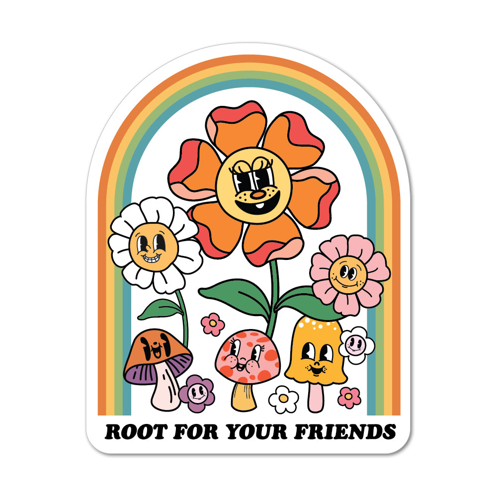 Flower Friends Sticker - shopartivo