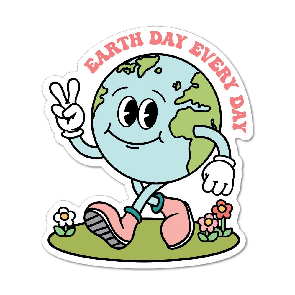 Earth Day Sticker, Cute Sticker - shopartivo