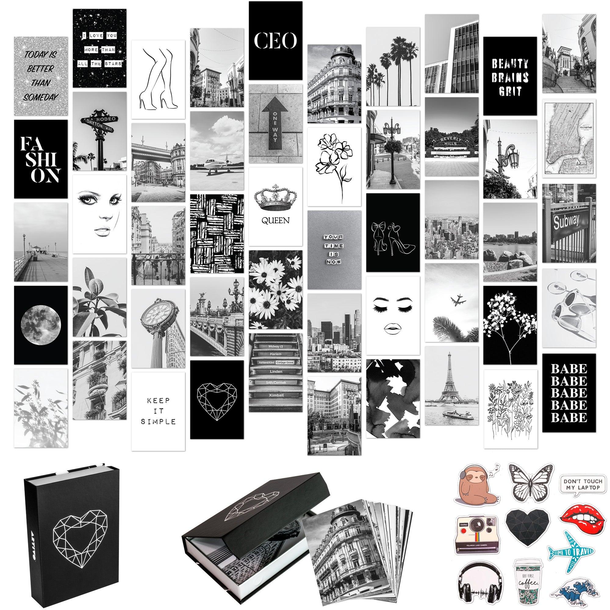 Black and White Wall Collage - 50 Box Set - shopartivo