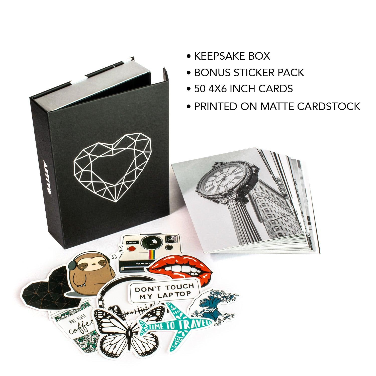 Black and White Wall Collage - 50 Box Set - shopartivo