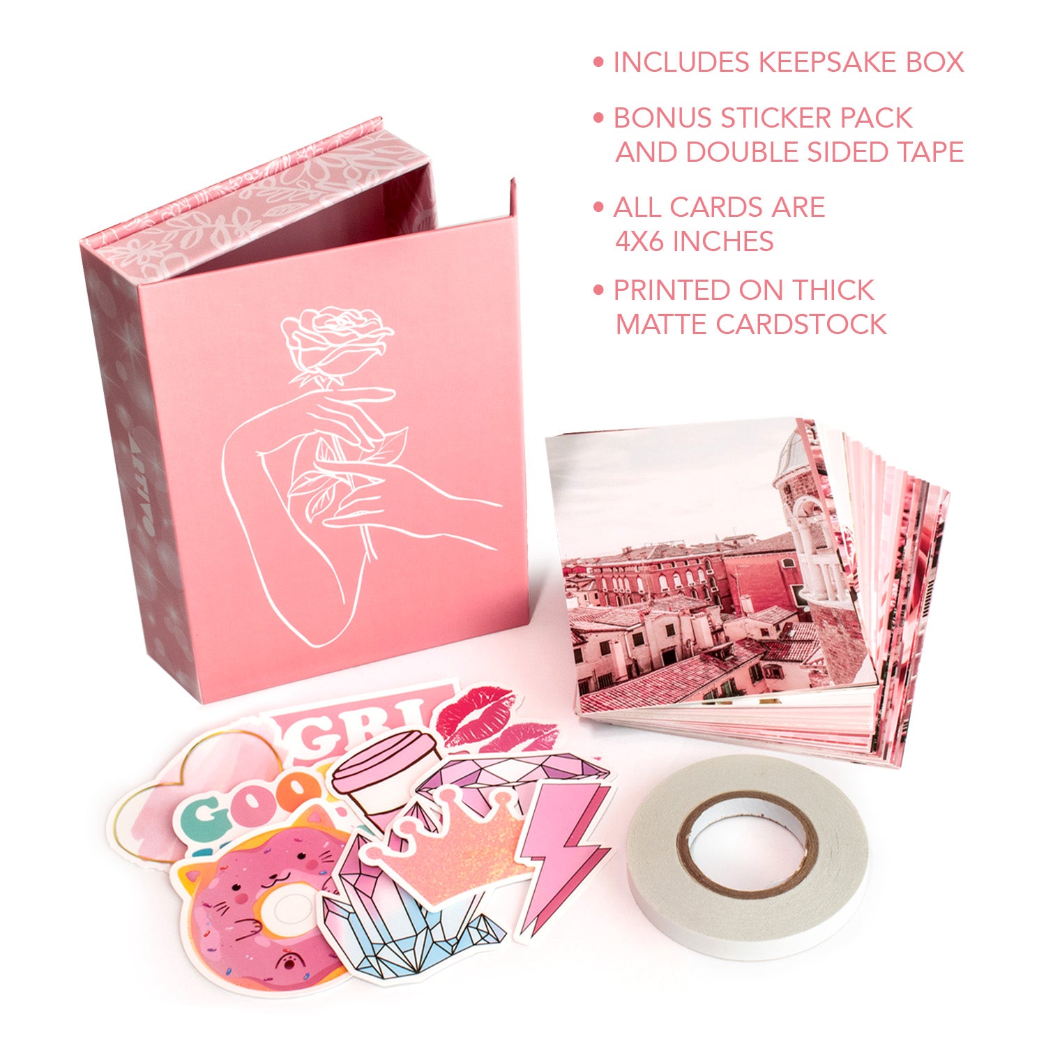Pink Wall Collage - 50 Box Set