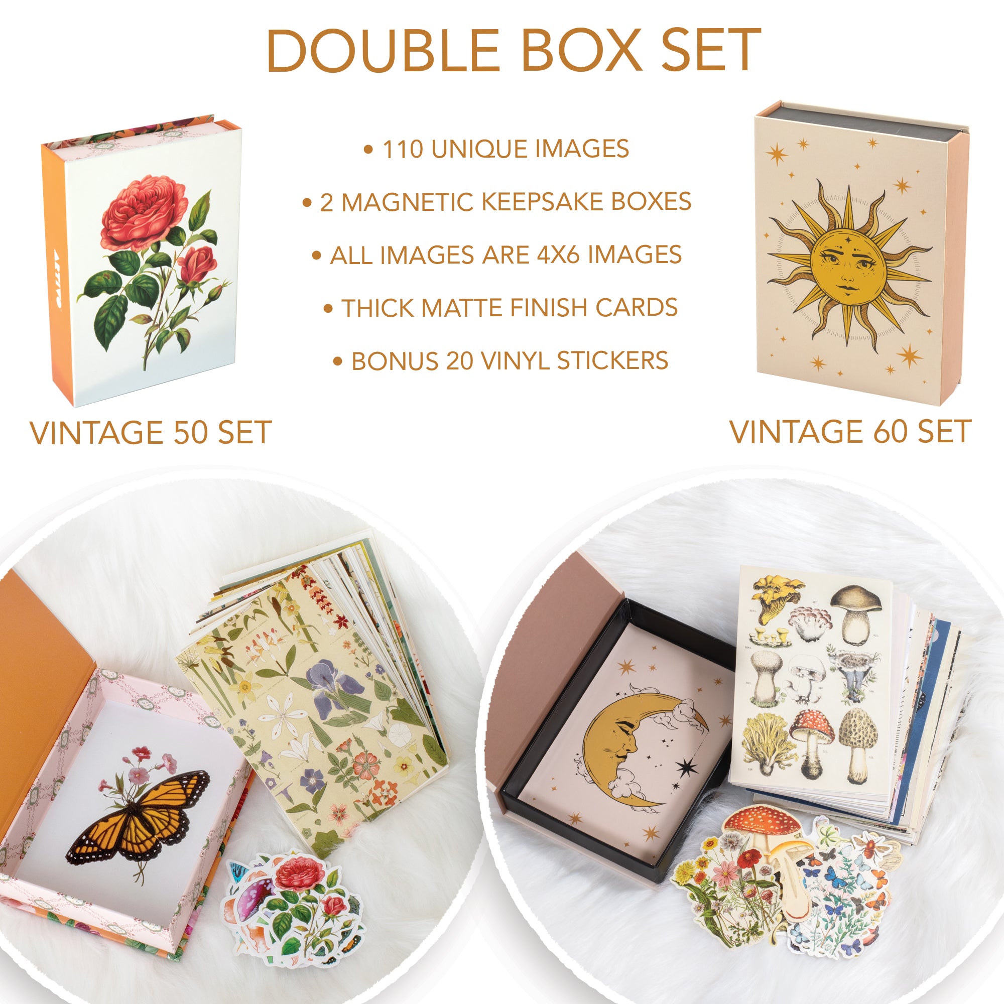 Vintage Wall Collage - Double Box Set