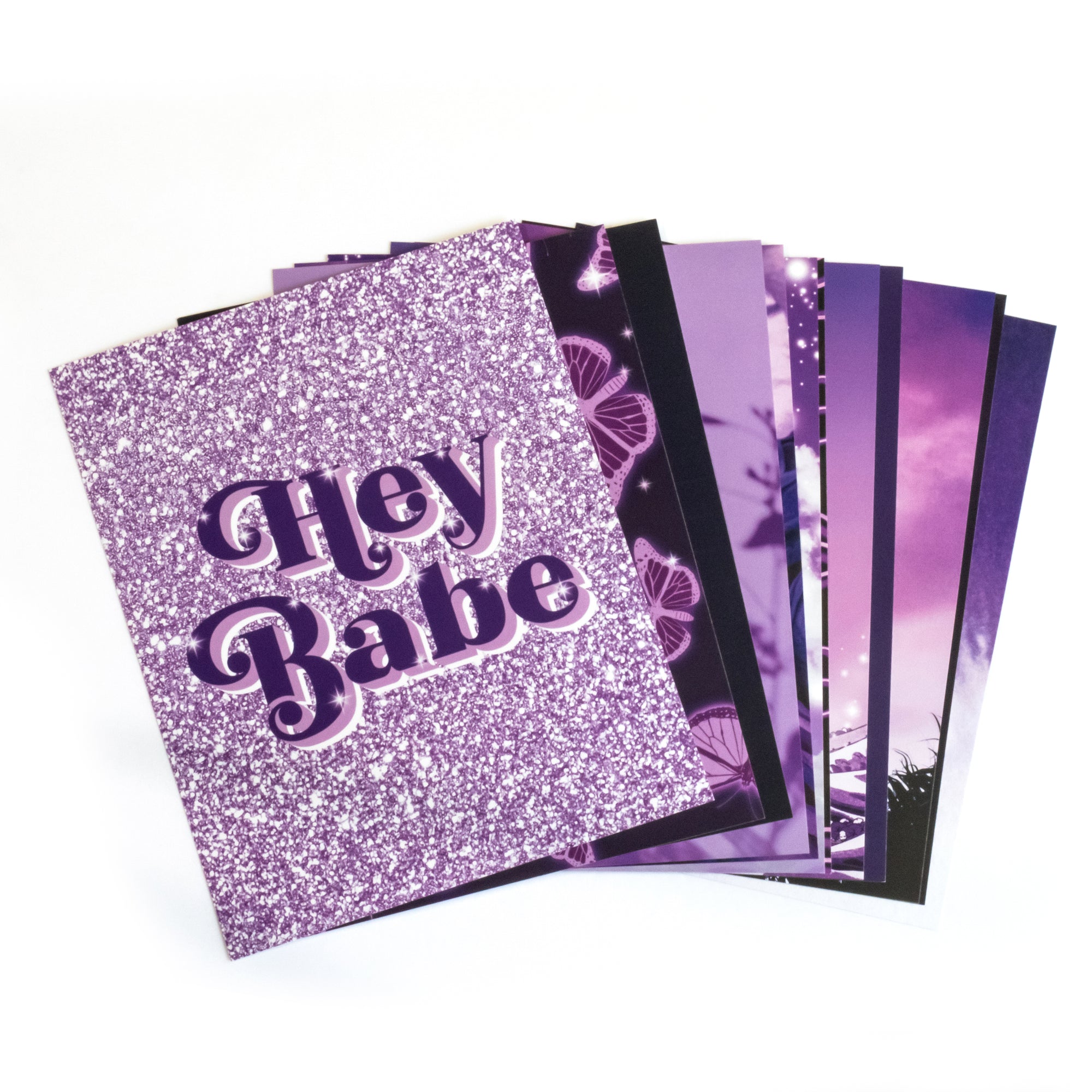 Purple Posters 12 Set