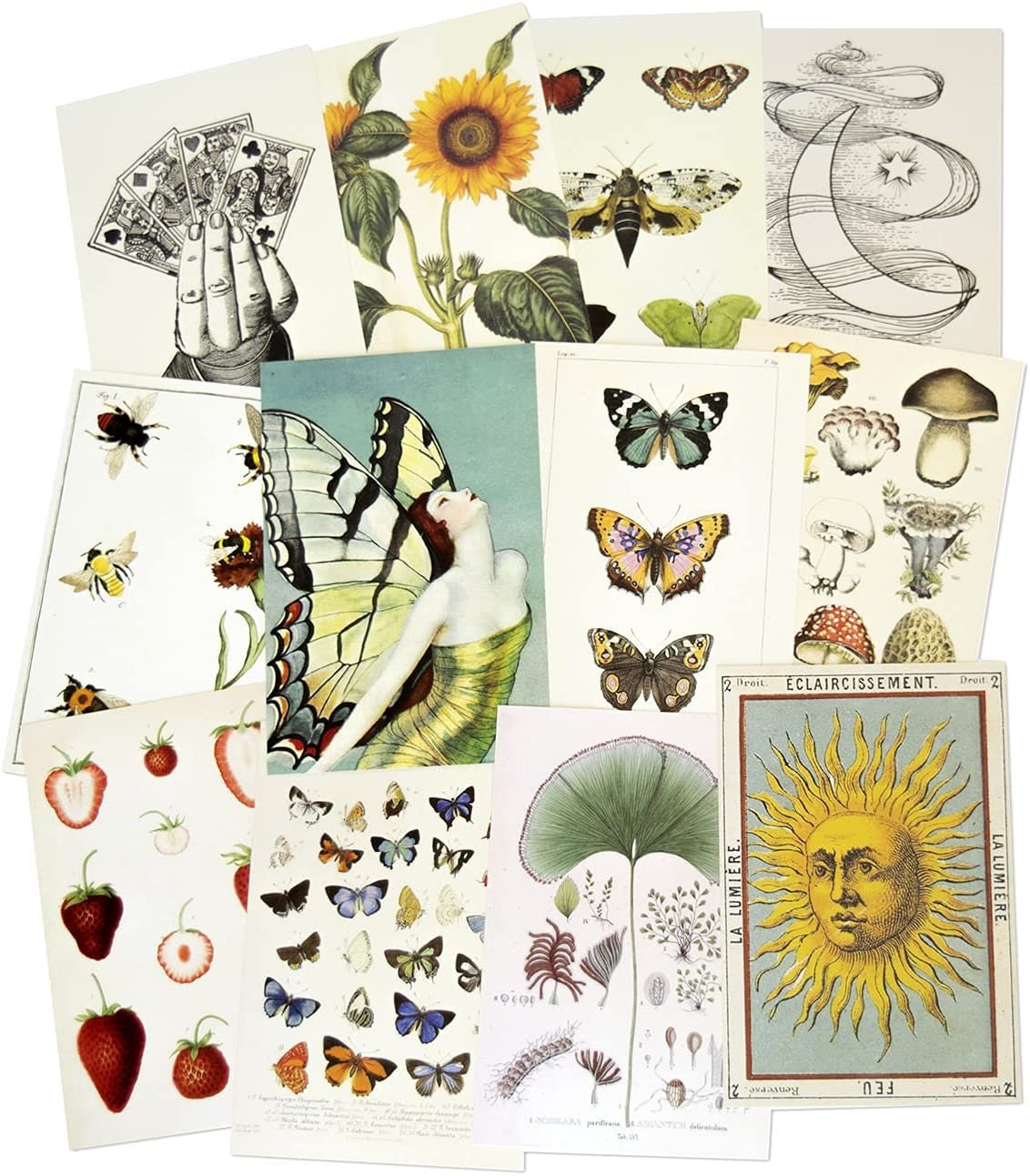Vintage Wall Collage - 60 Box Set