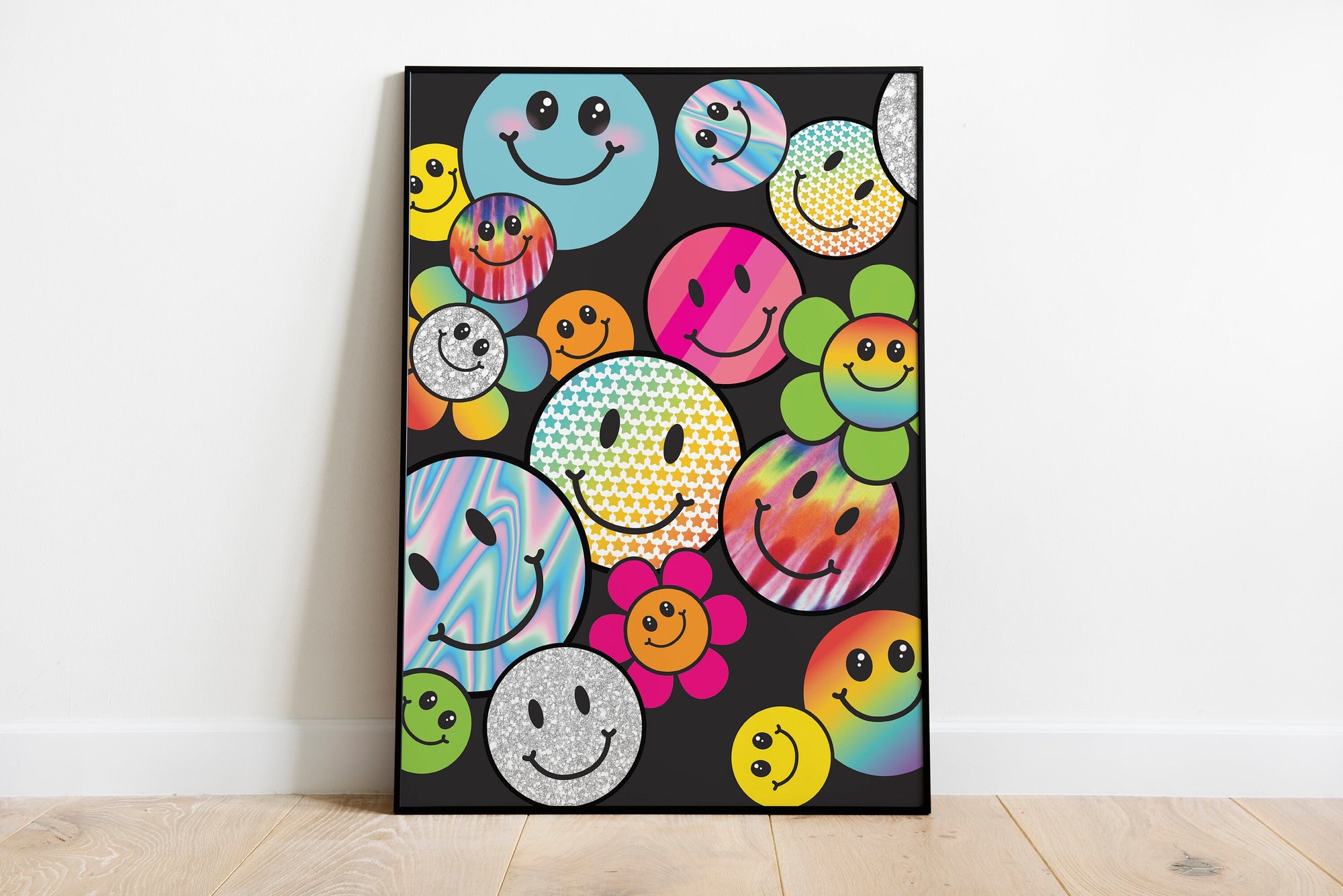 Happy Faces Poster - shopartivo