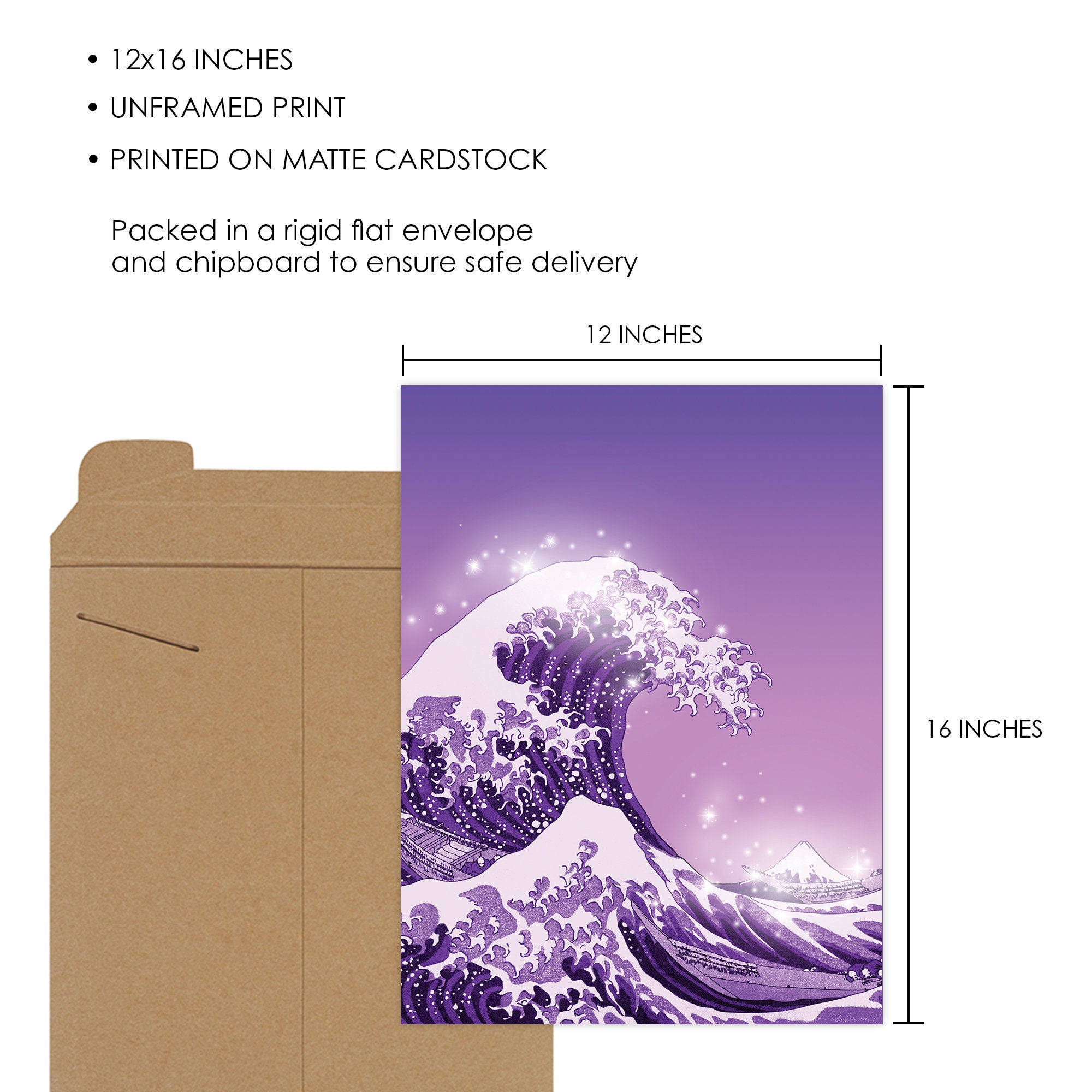 The Great Wave Poster
