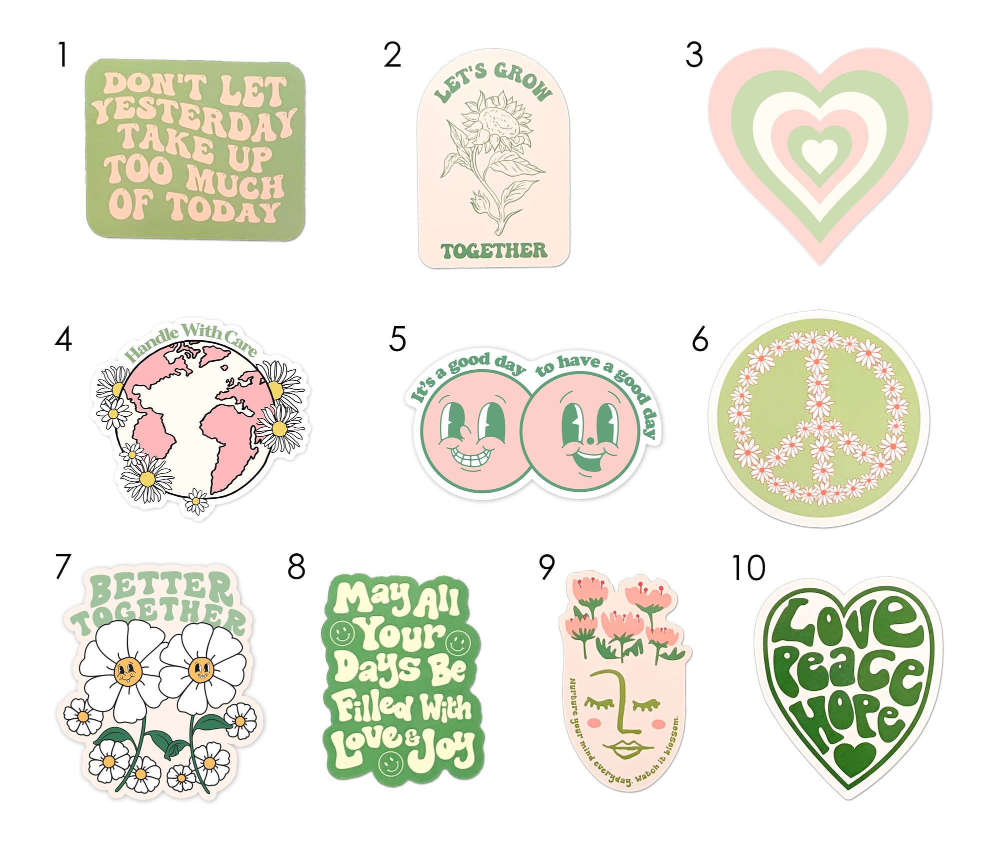 Green Sticker Pack - shopartivo