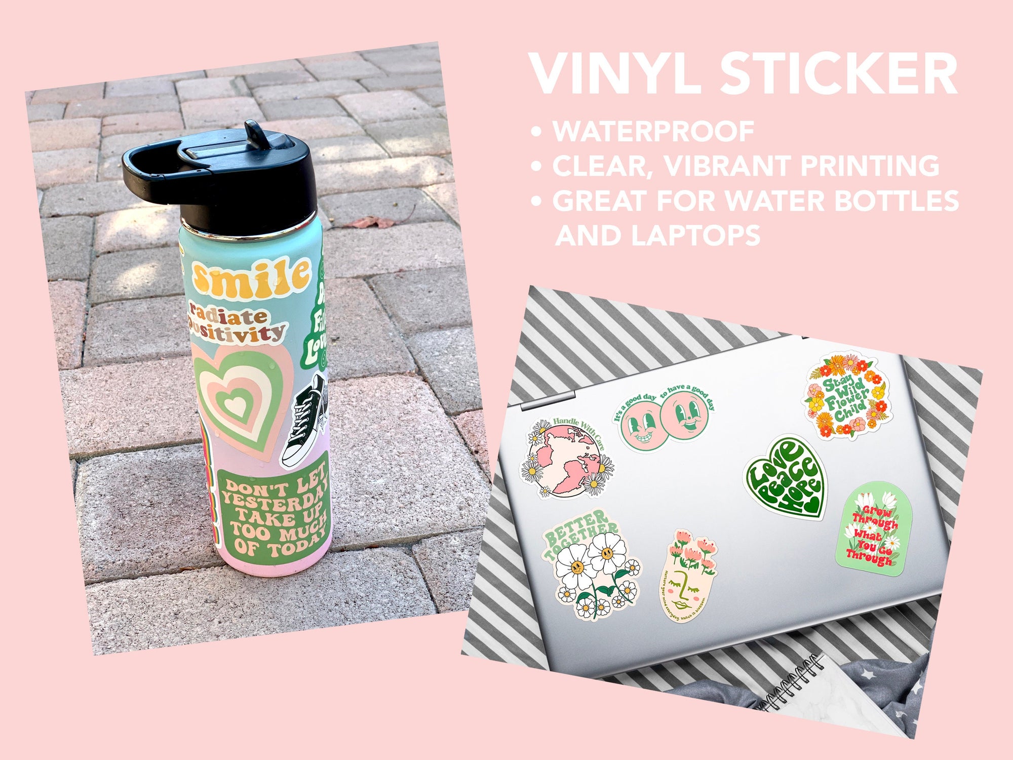 Good Vibes Stickers 10 Pack - shopartivo