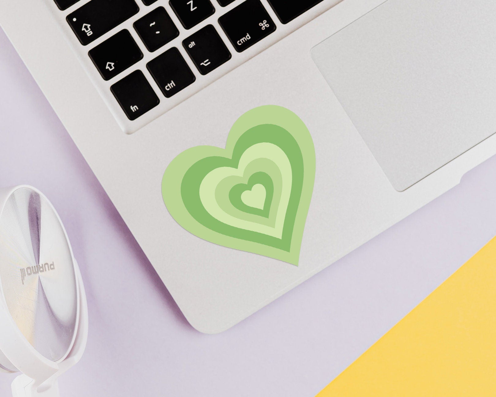 Green Heart Sticker - shopartivo