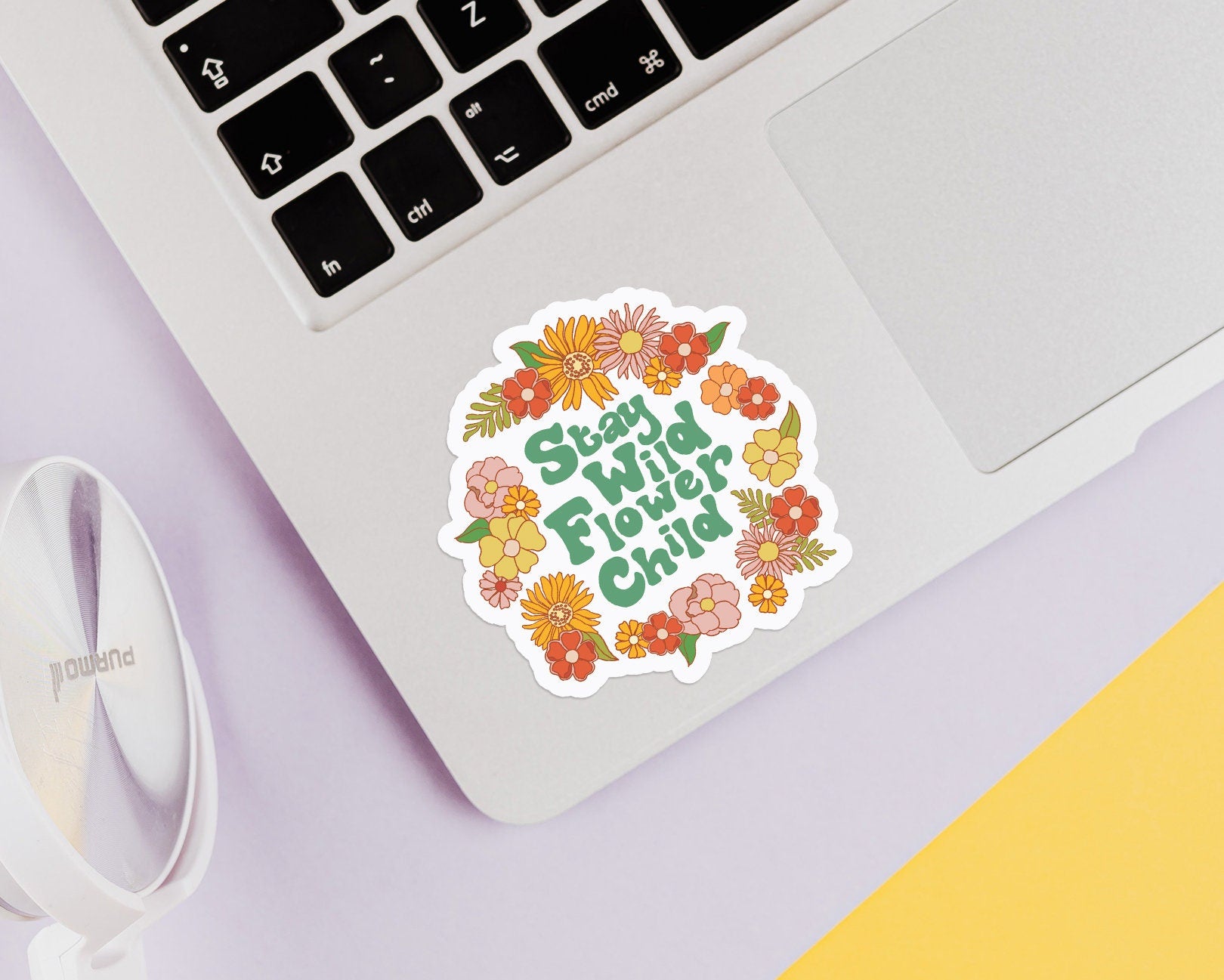 Stay Wild Flower Child Sticker
