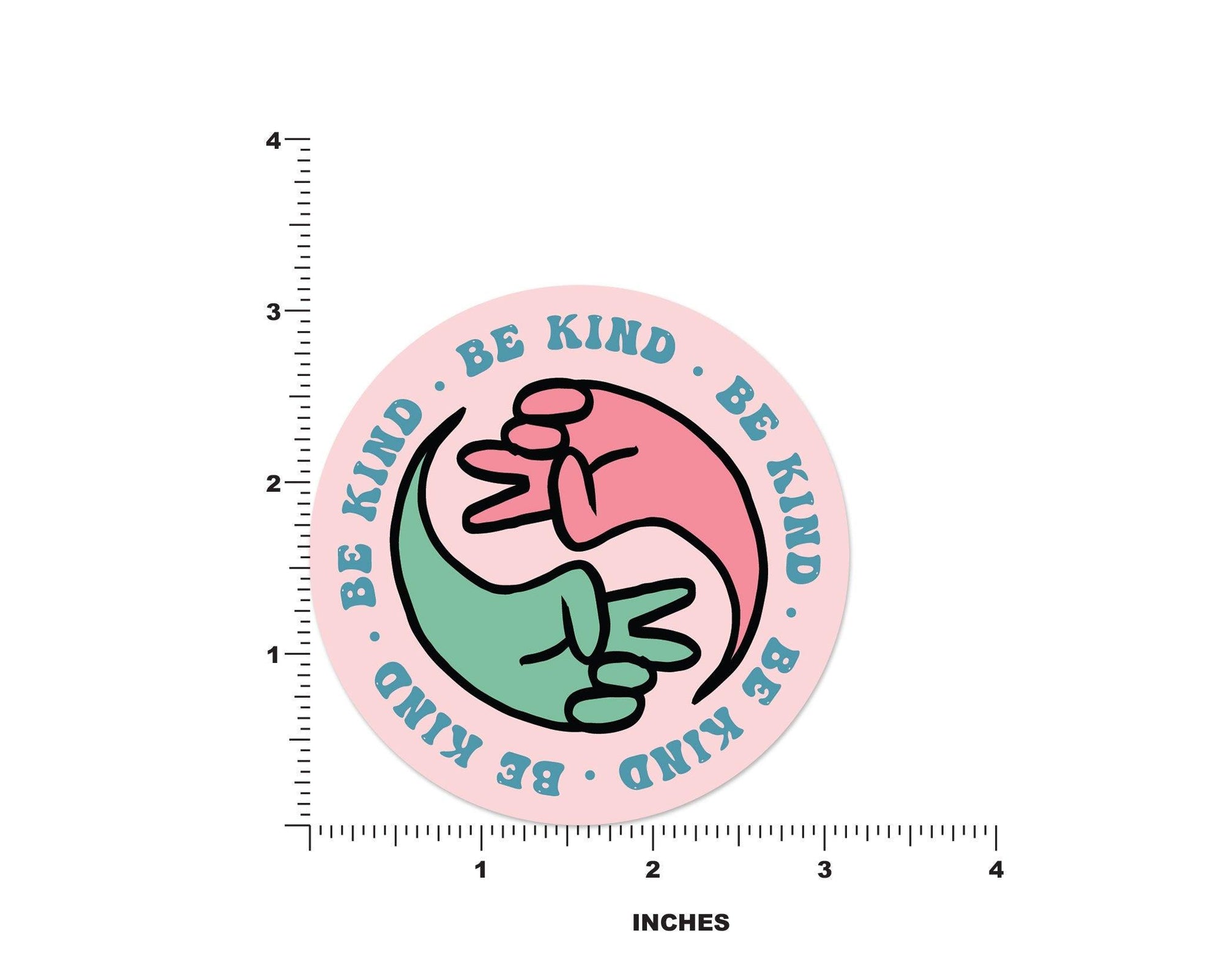 Be Kind Sticker - shopartivo