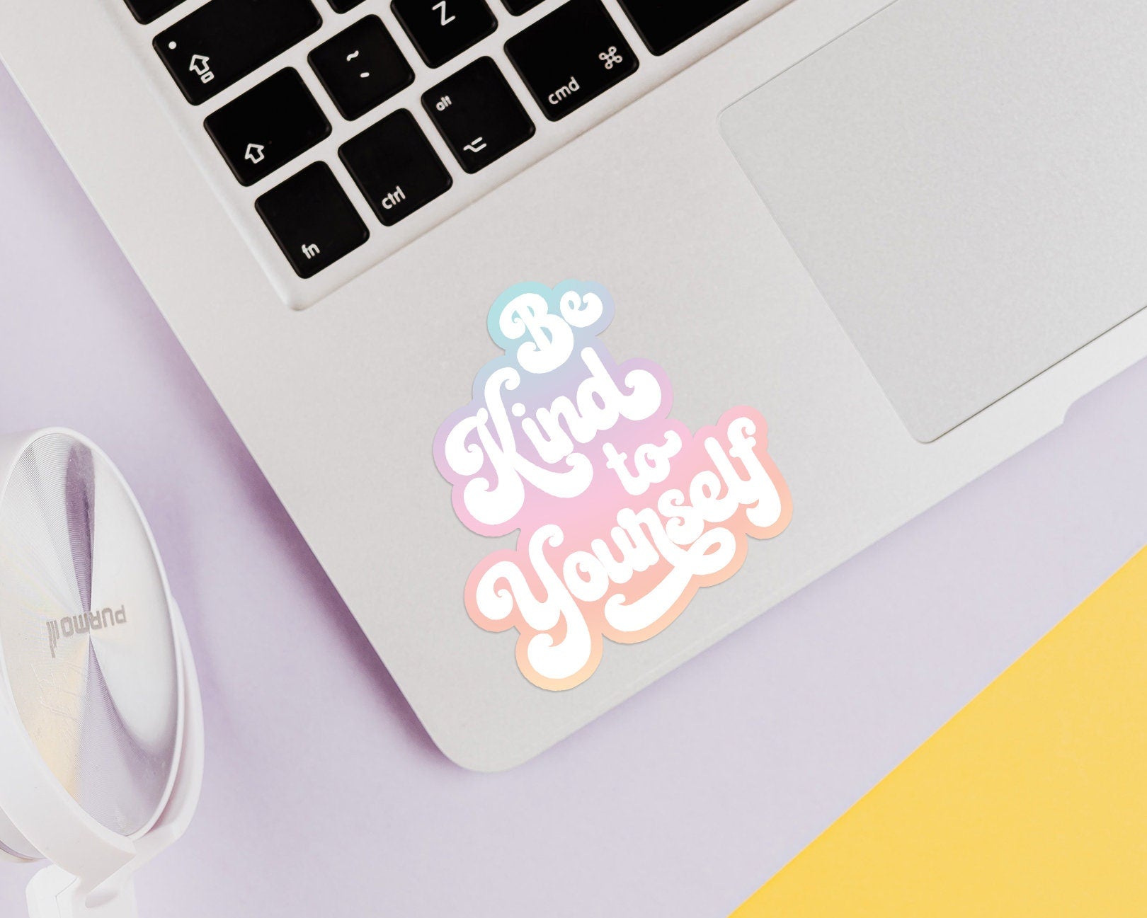 Pastel Be Kind To Yourself Sticker - shopartivo