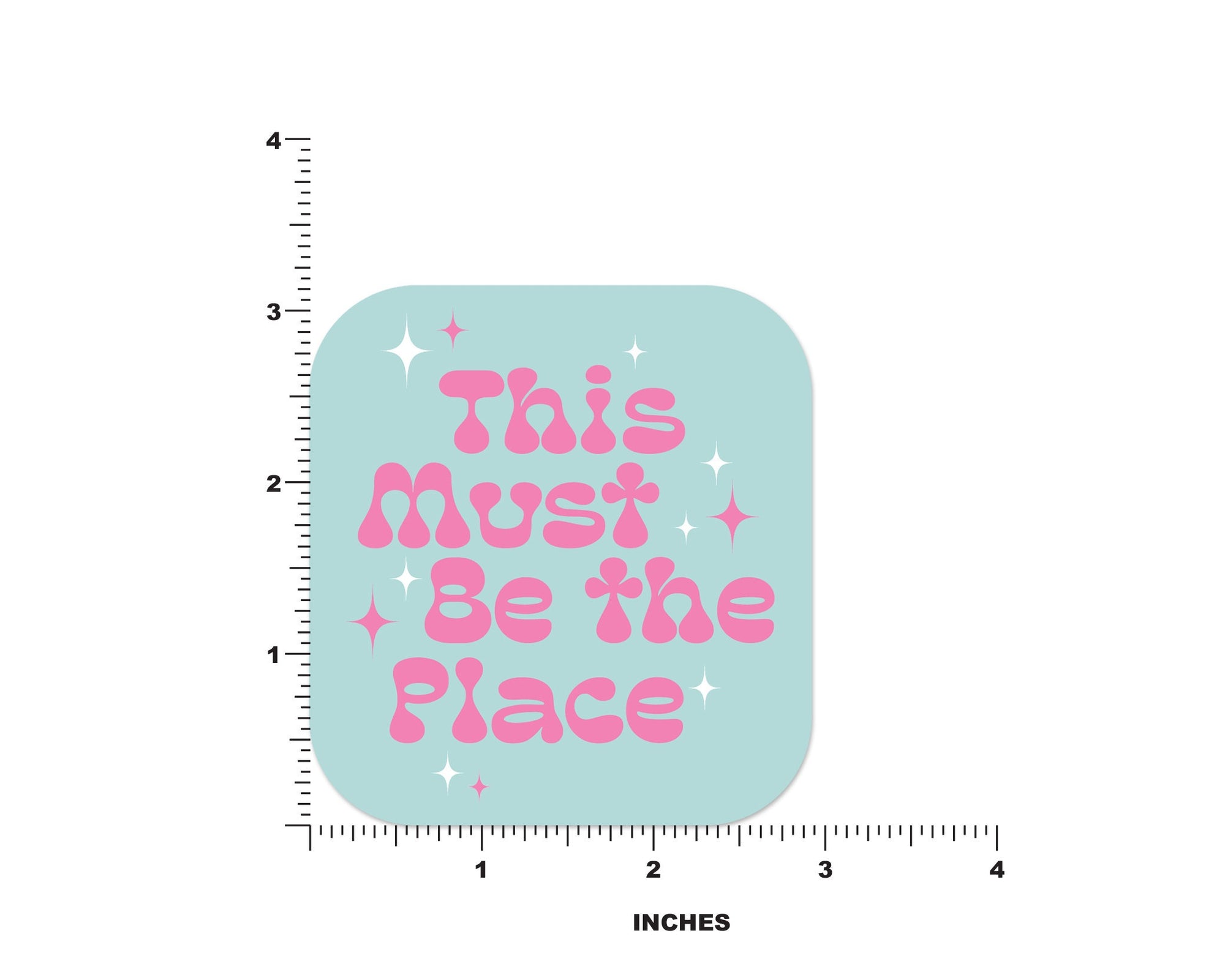 This Must Be The Place Sticker