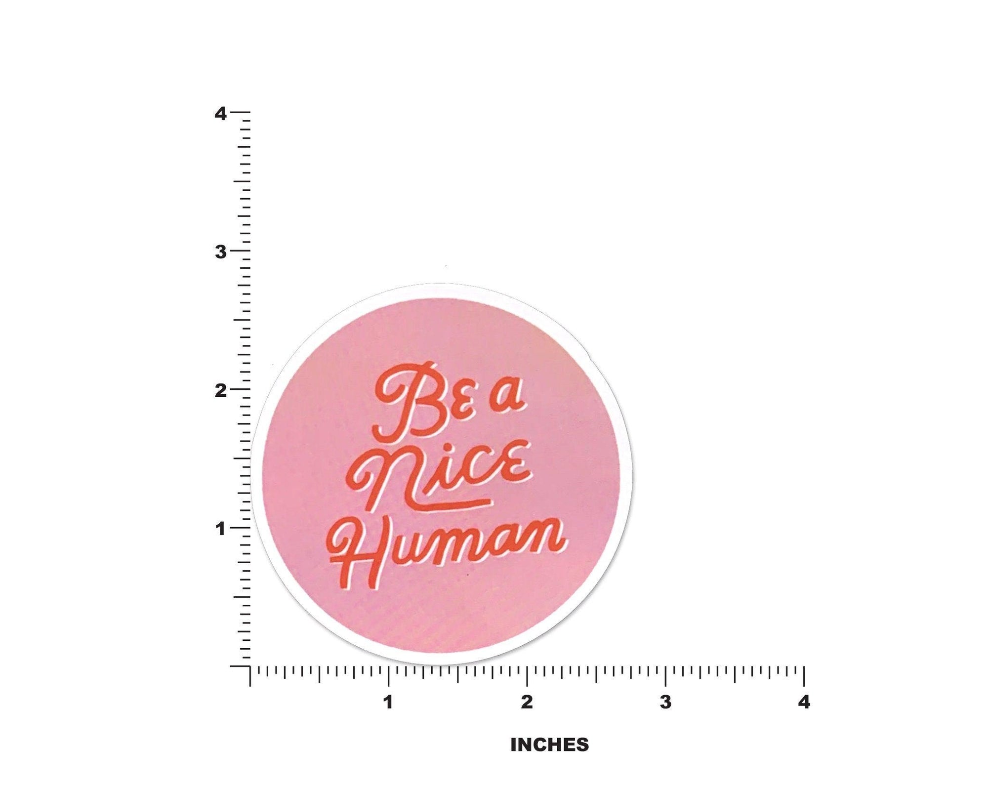 Be a Nice Human Sticker - shopartivo