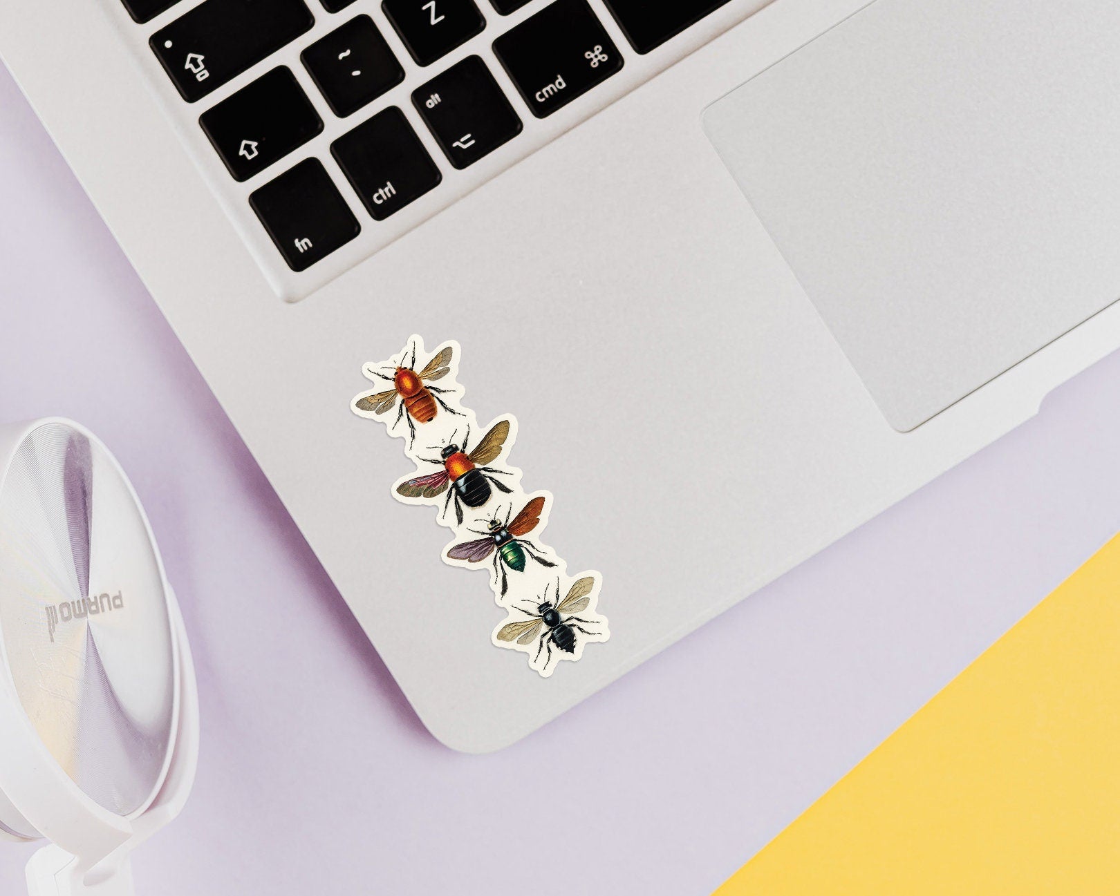 Vintage Bees Sticker