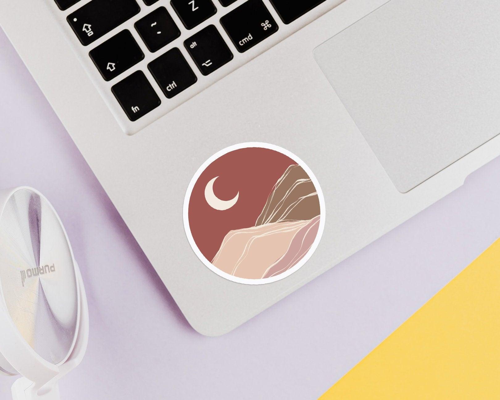 Boho Mountains Sticker - shopartivo