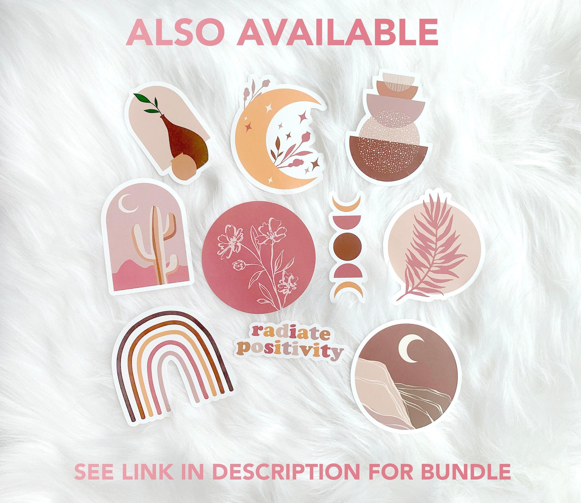 Abstract Boho Sticker - shopartivo