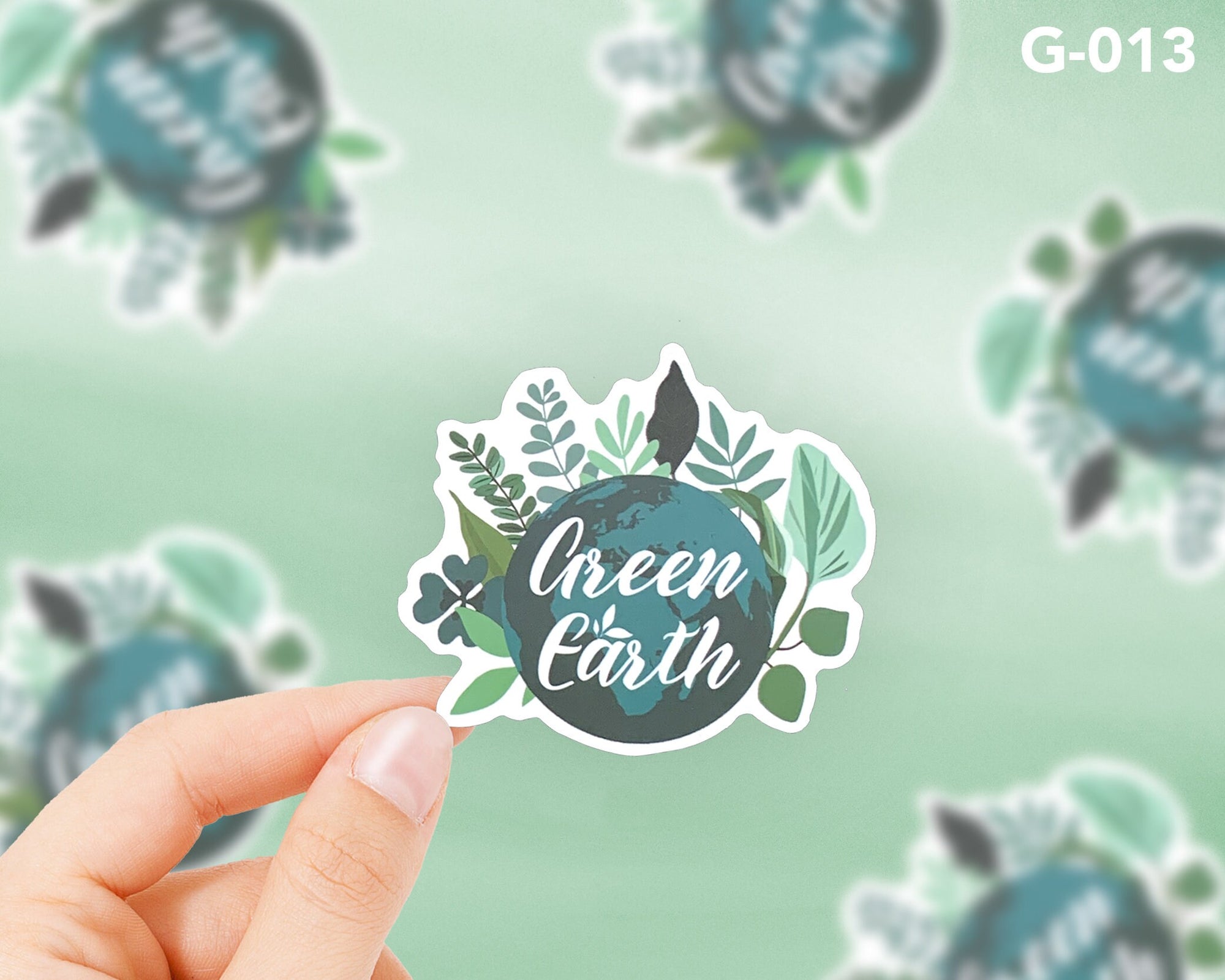 Green Earth Sticker - shopartivo