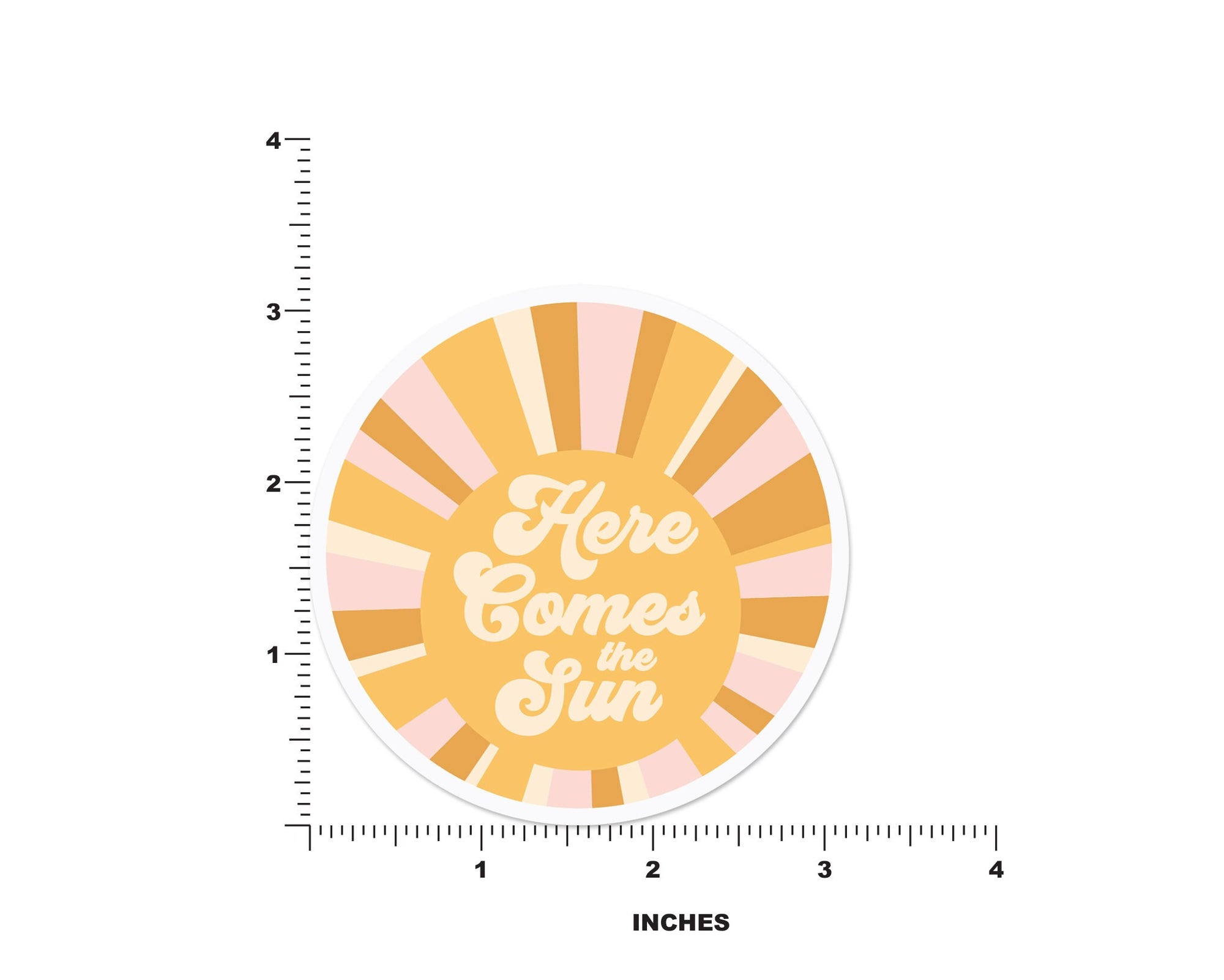 Here Comes The Sun Sticker - shopartivo