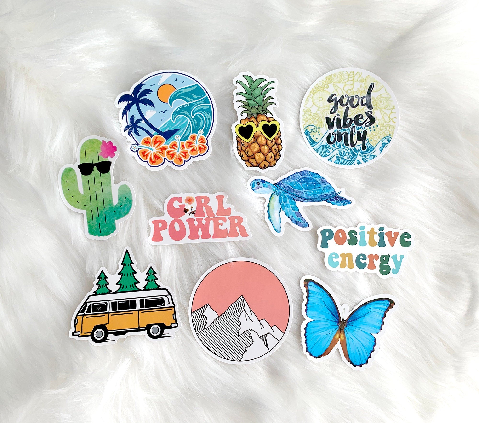Good Vibes Stickers 10 Pack - shopartivo