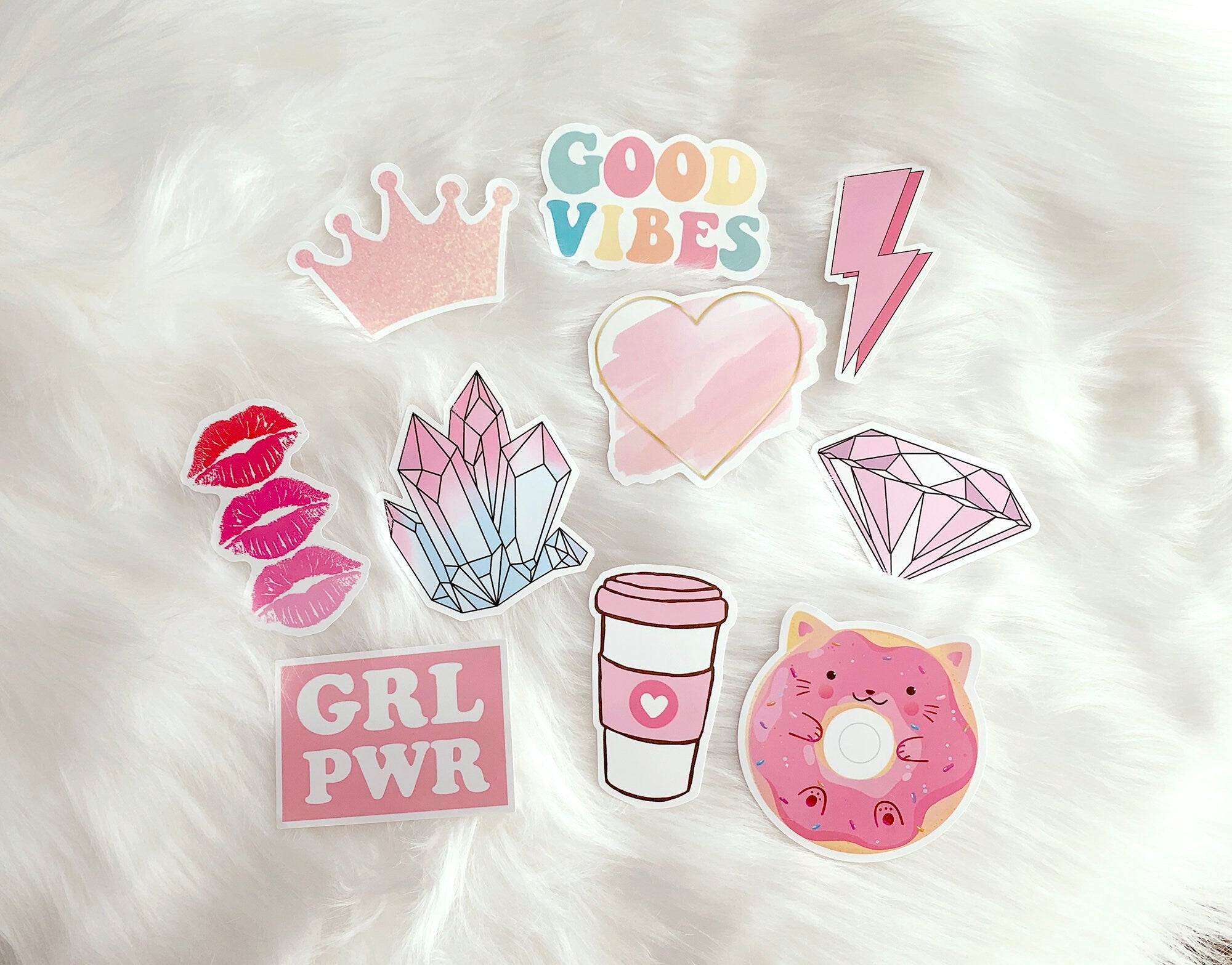 Pink Stickers 10 Pack - shopartivo
