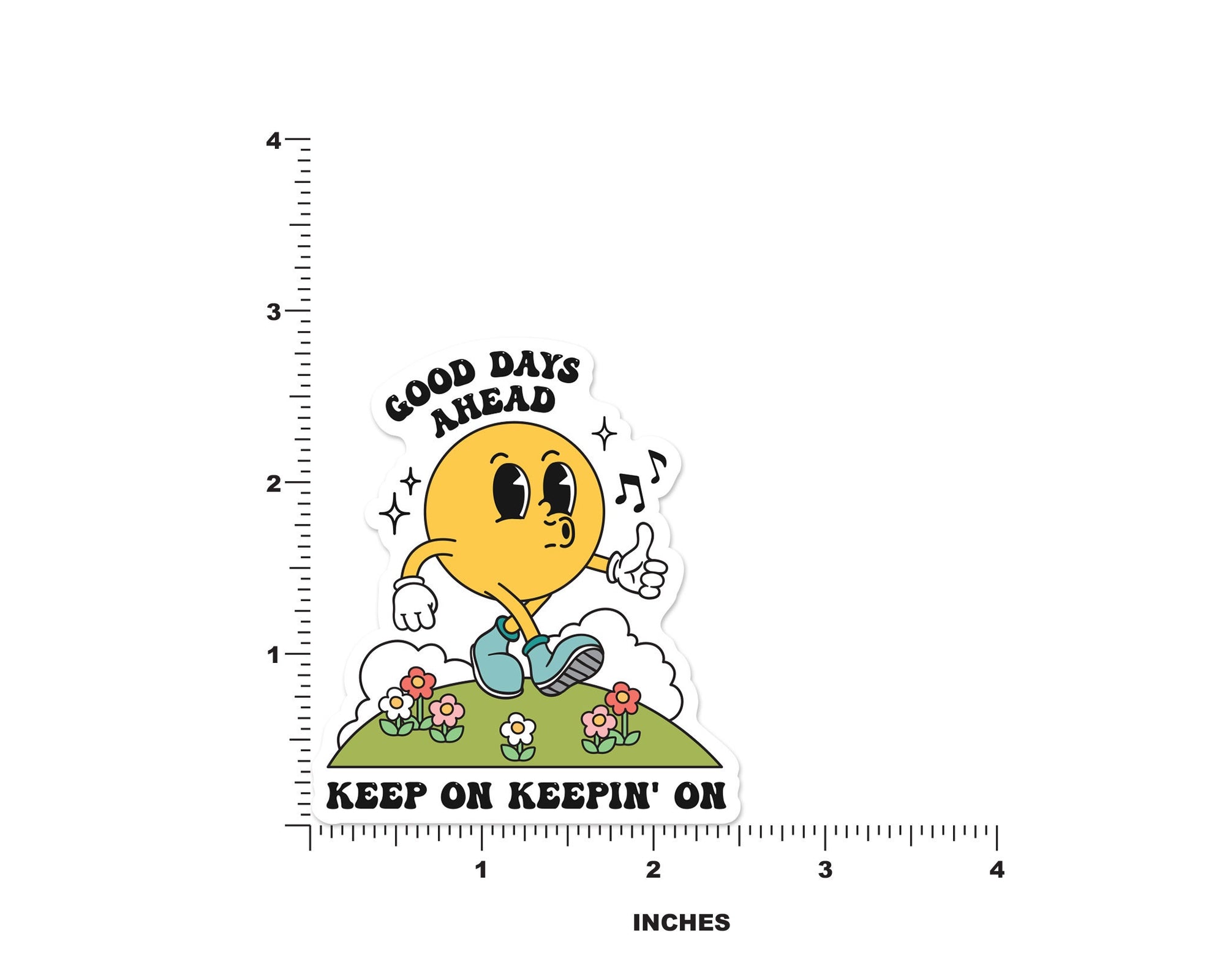 Good Days Ahead Sticker - shopartivo