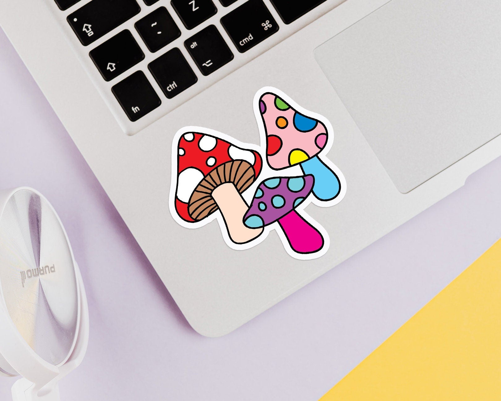 Rainbow Mushroom Sticker