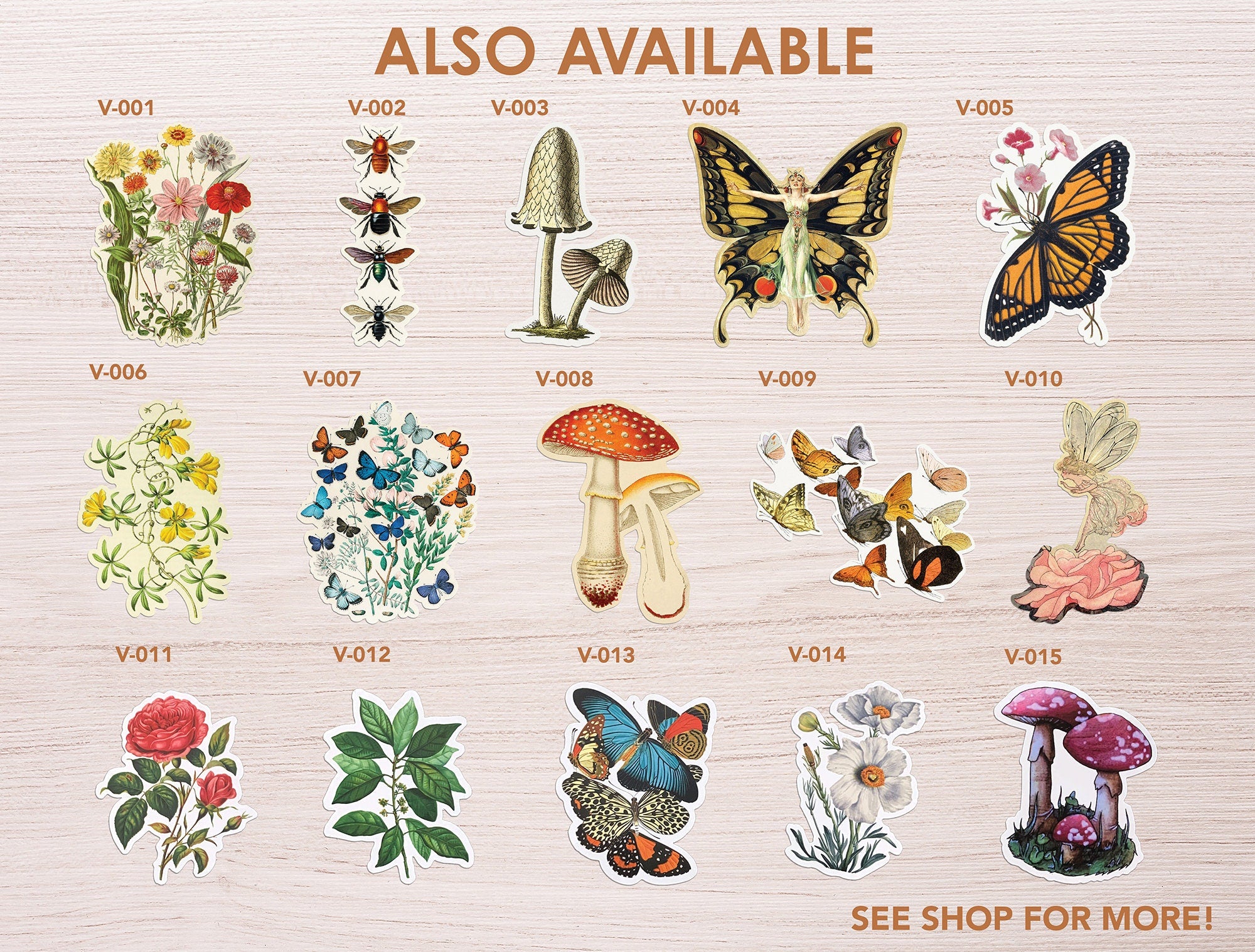 Green Stickers 5 Pack - shopartivo