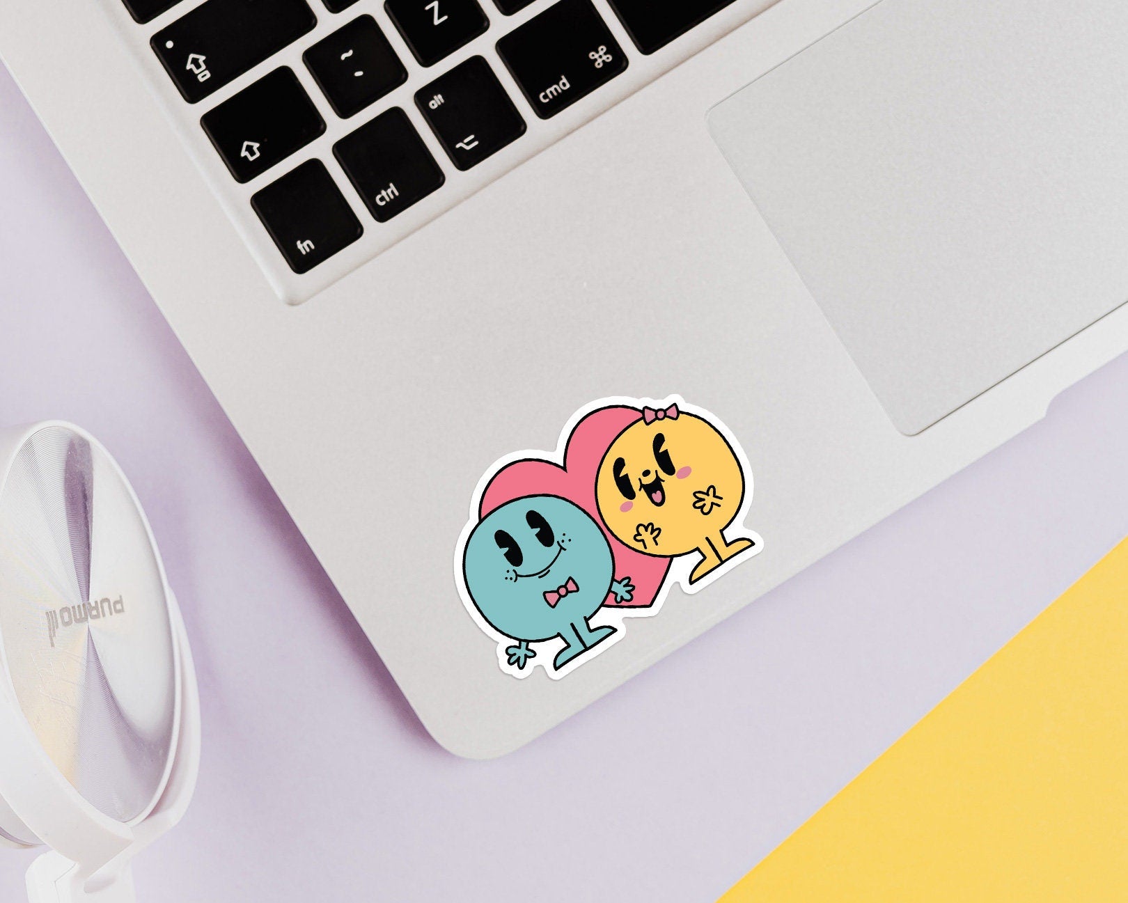 Love Couple Sticker - shopartivo
