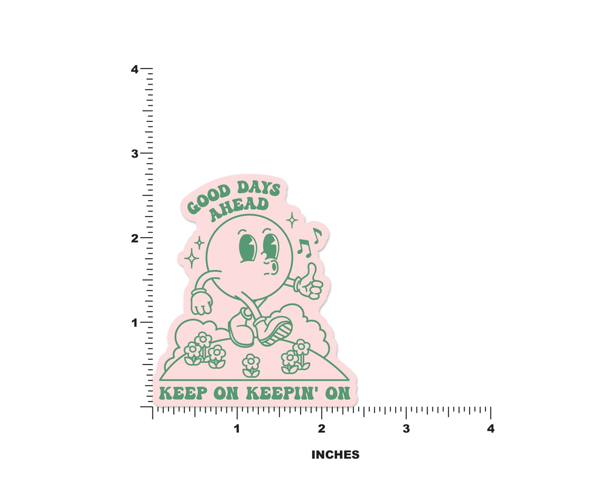 Good Days Ahead Sticker - shopartivo