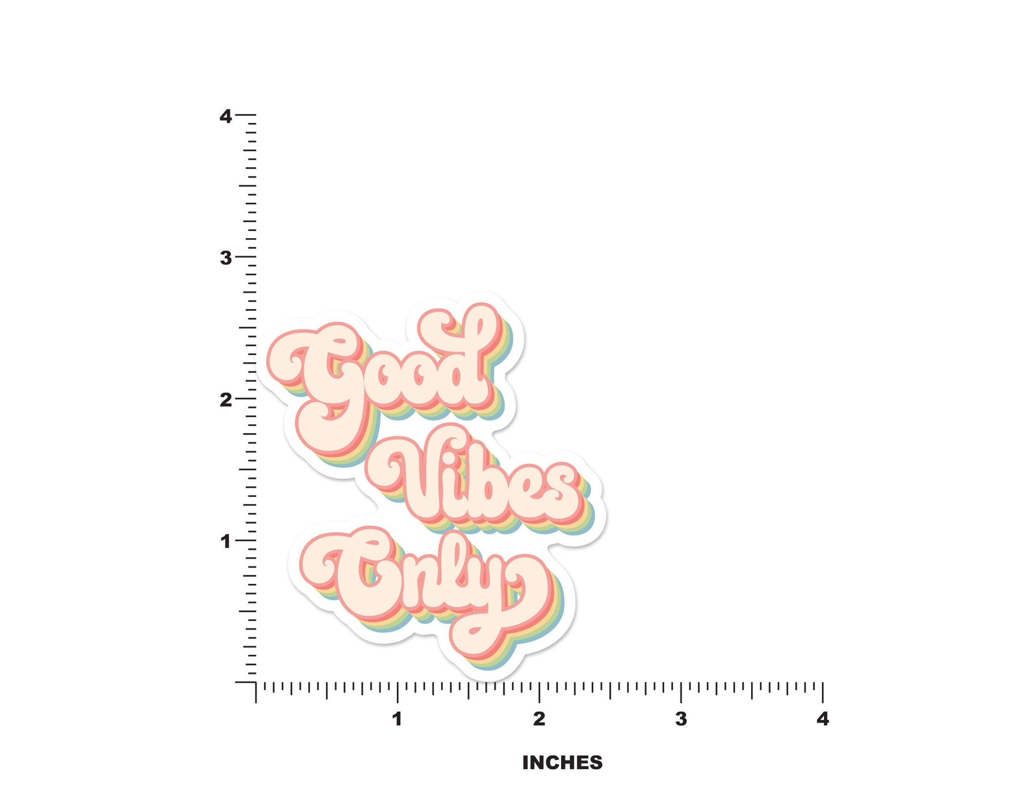 Good Vibes Only Sticker - shopartivo
