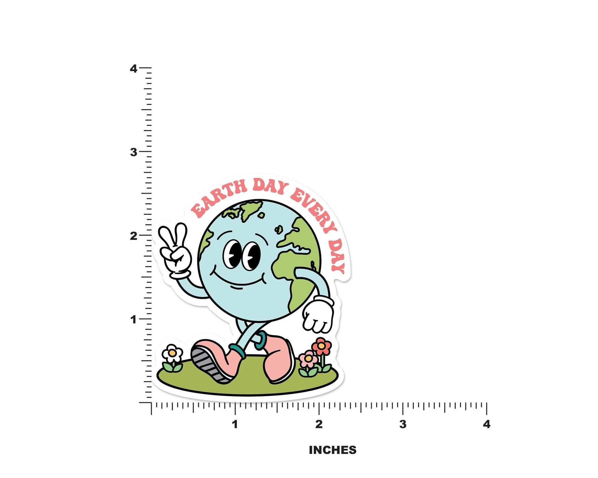 Earth Day Sticker, Cute Sticker - shopartivo