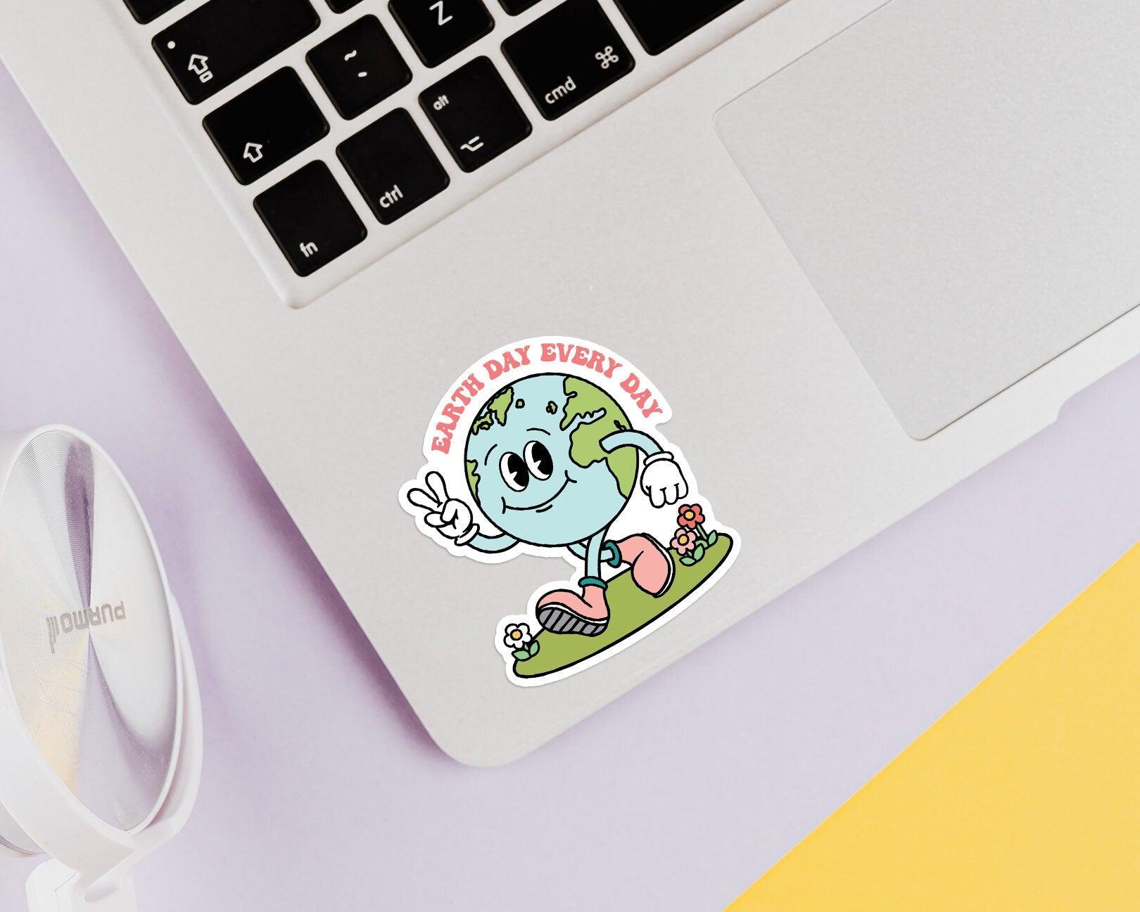 Earth Day Sticker, Cute Sticker - shopartivo