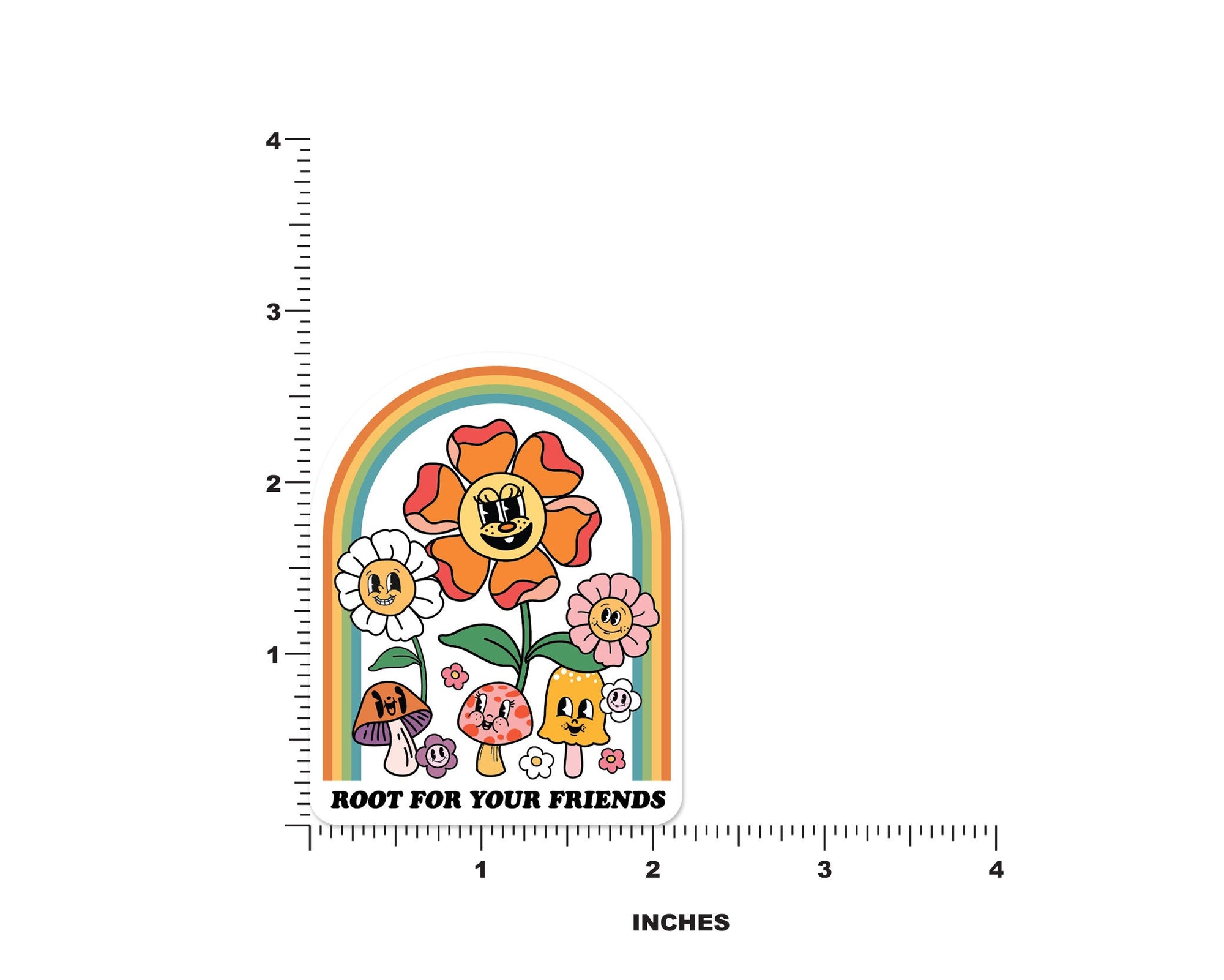 Flower Friends Sticker - shopartivo