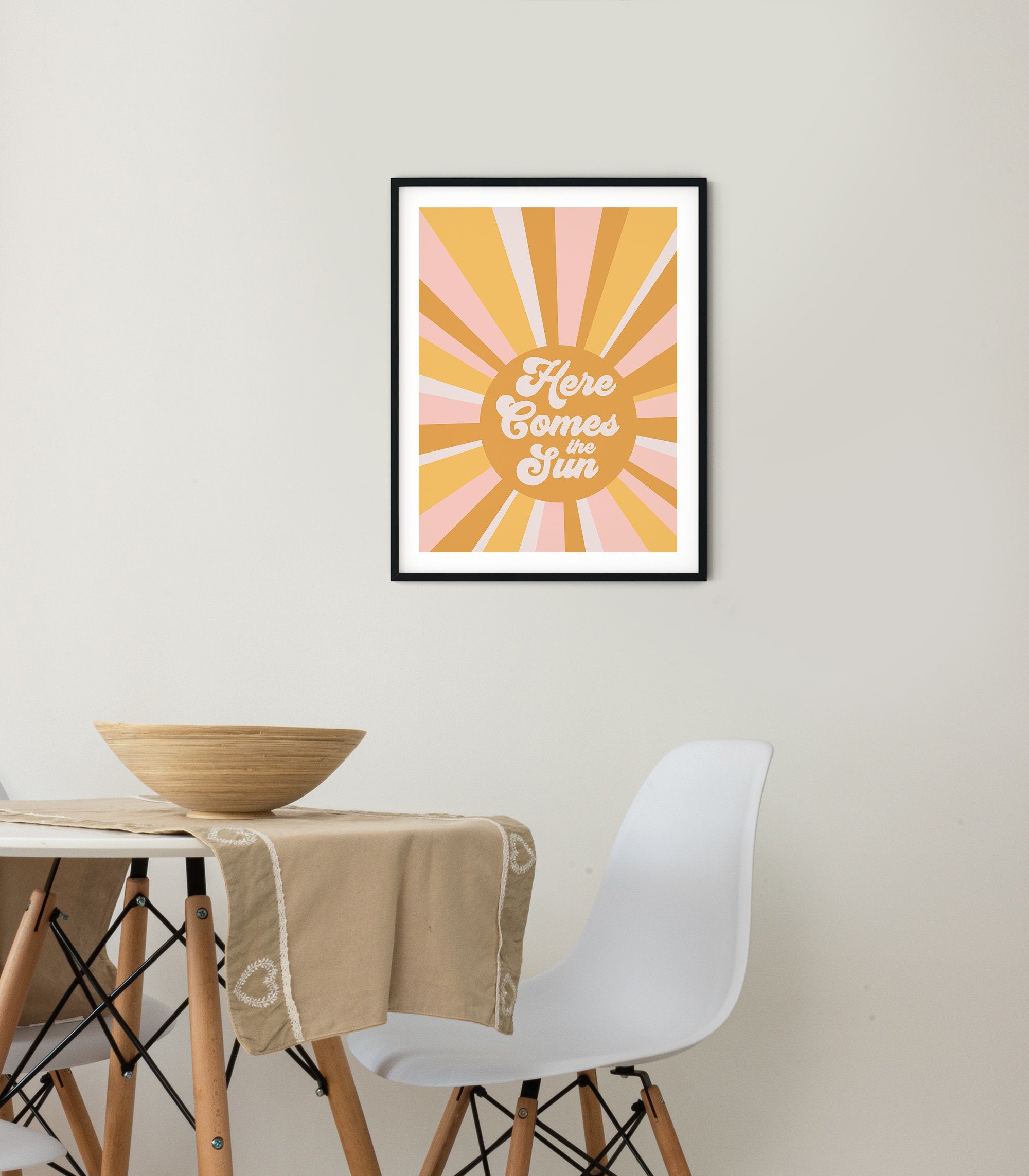 Here Comes The Sun Poster - shopartivo
