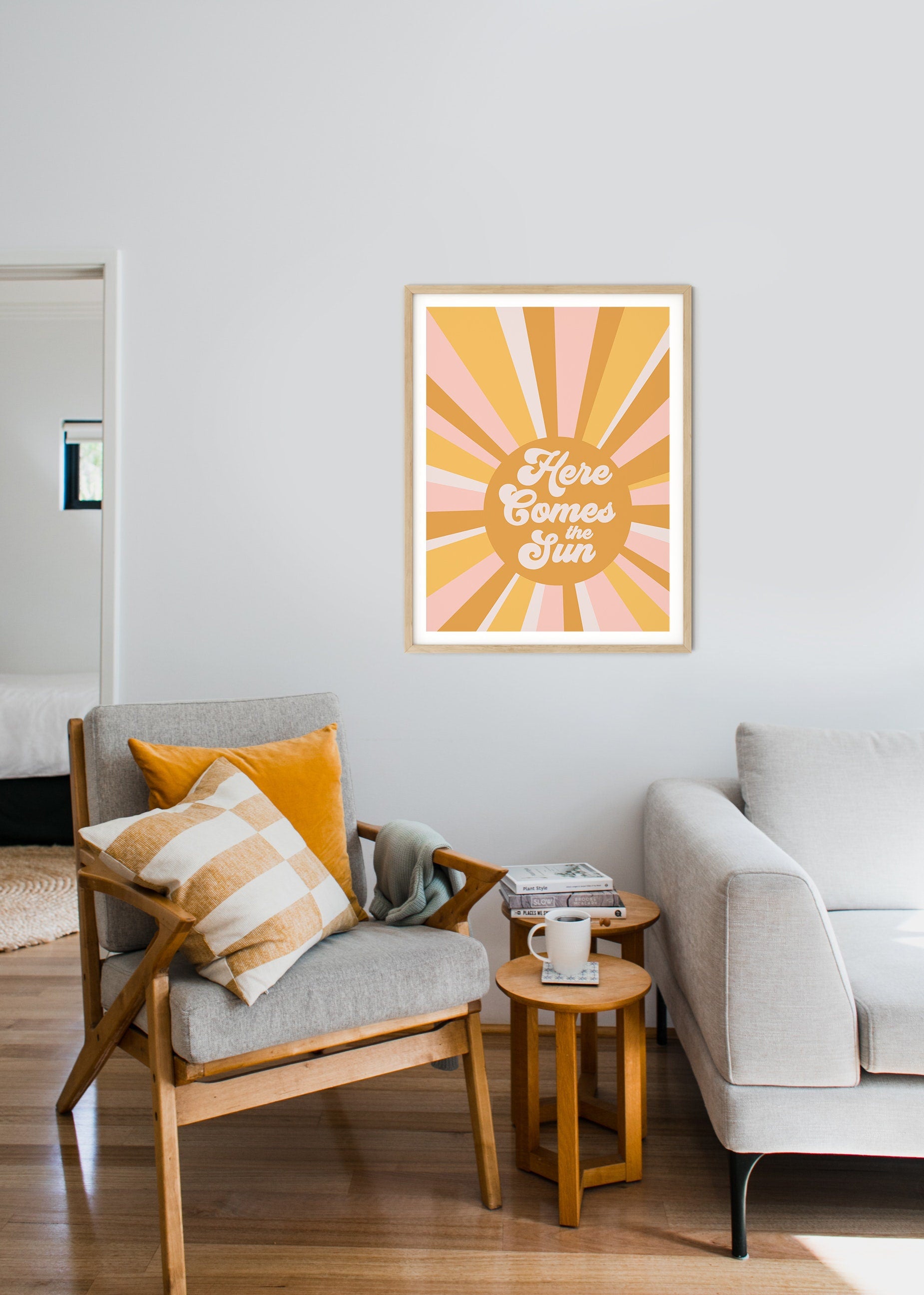Here Comes The Sun Poster - shopartivo