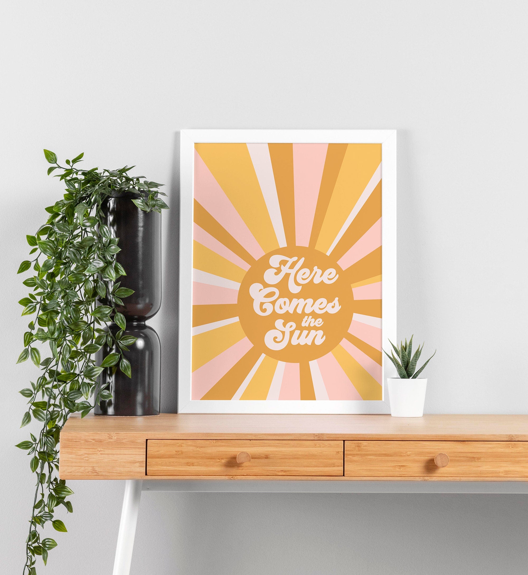 Here Comes The Sun Poster - shopartivo