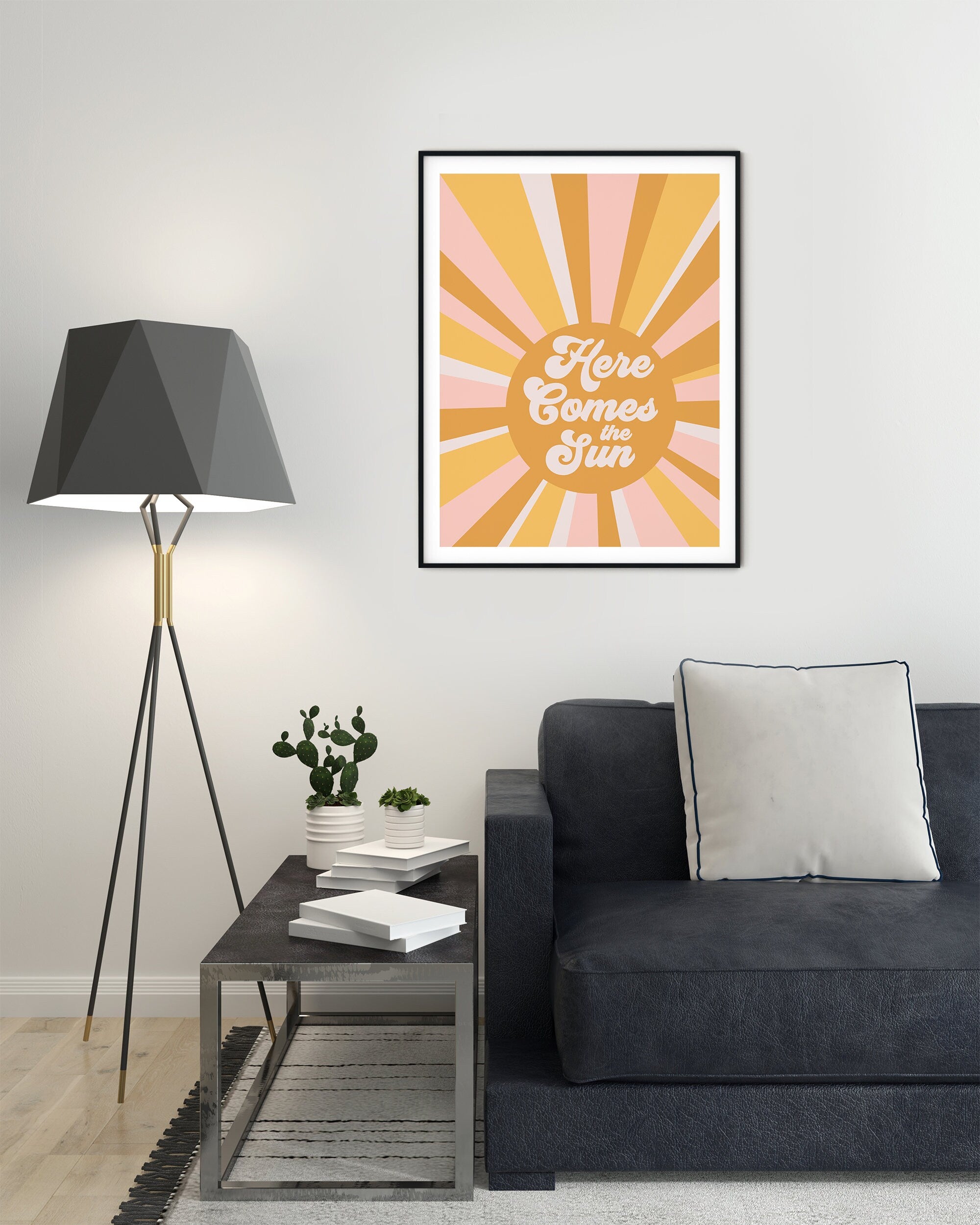 Here Comes The Sun Poster - shopartivo